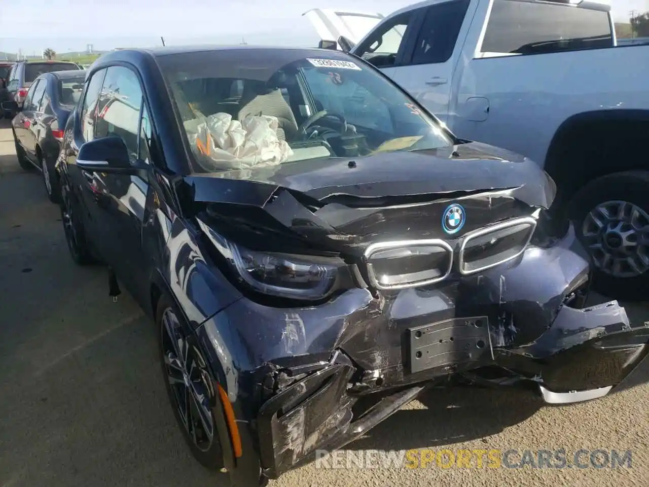 1 Photograph of a damaged car WBY8P8C54K7E08839 BMW I SERIES 2019