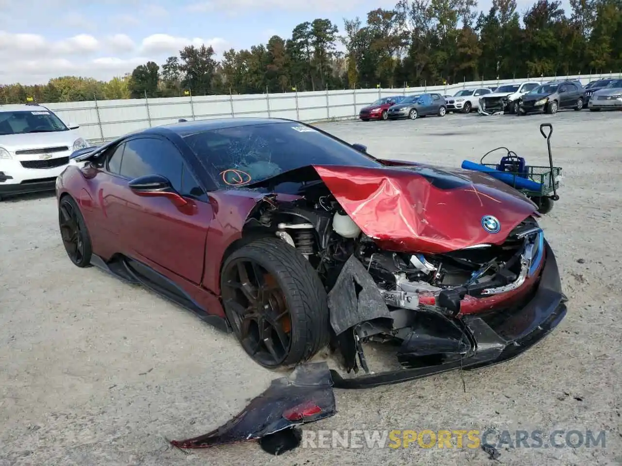 1 Photograph of a damaged car WBY2Z4C06L7F89439 BMW I SERIES 2020