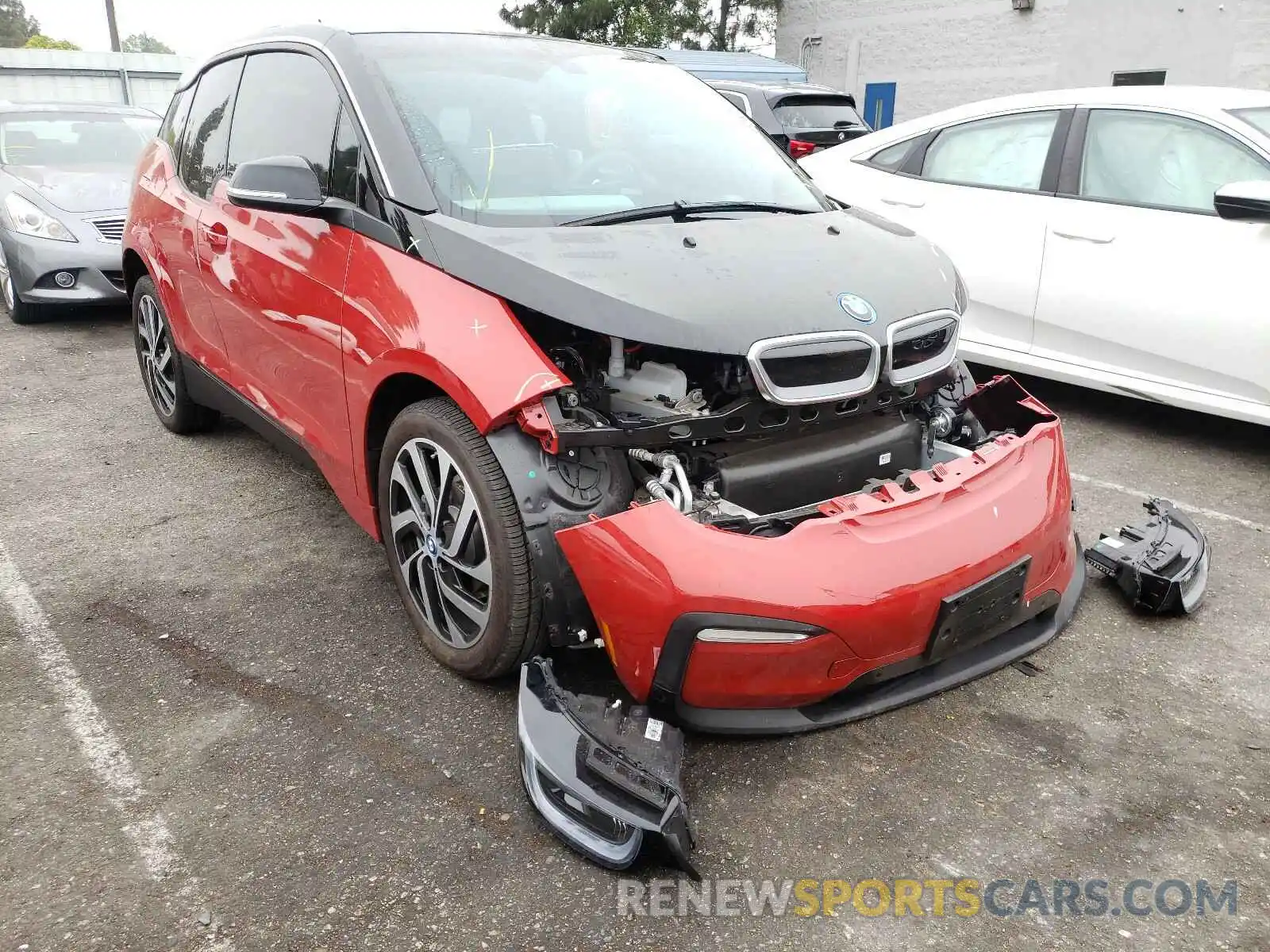 1 Photograph of a damaged car WBY8P2C03L7G79314 BMW I SERIES 2020