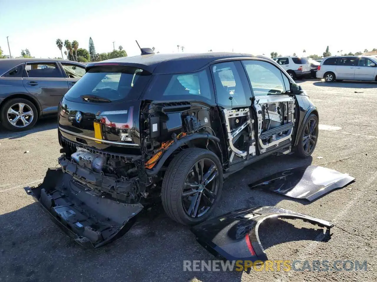 4 Photograph of a damaged car WBY8P8C09L7G38060 BMW I SERIES 2020