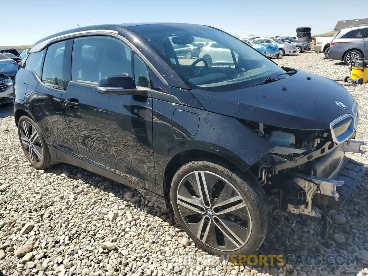 4 Photograph of a damaged car WBY8P4C04M7H33393 BMW I SERIES 2021