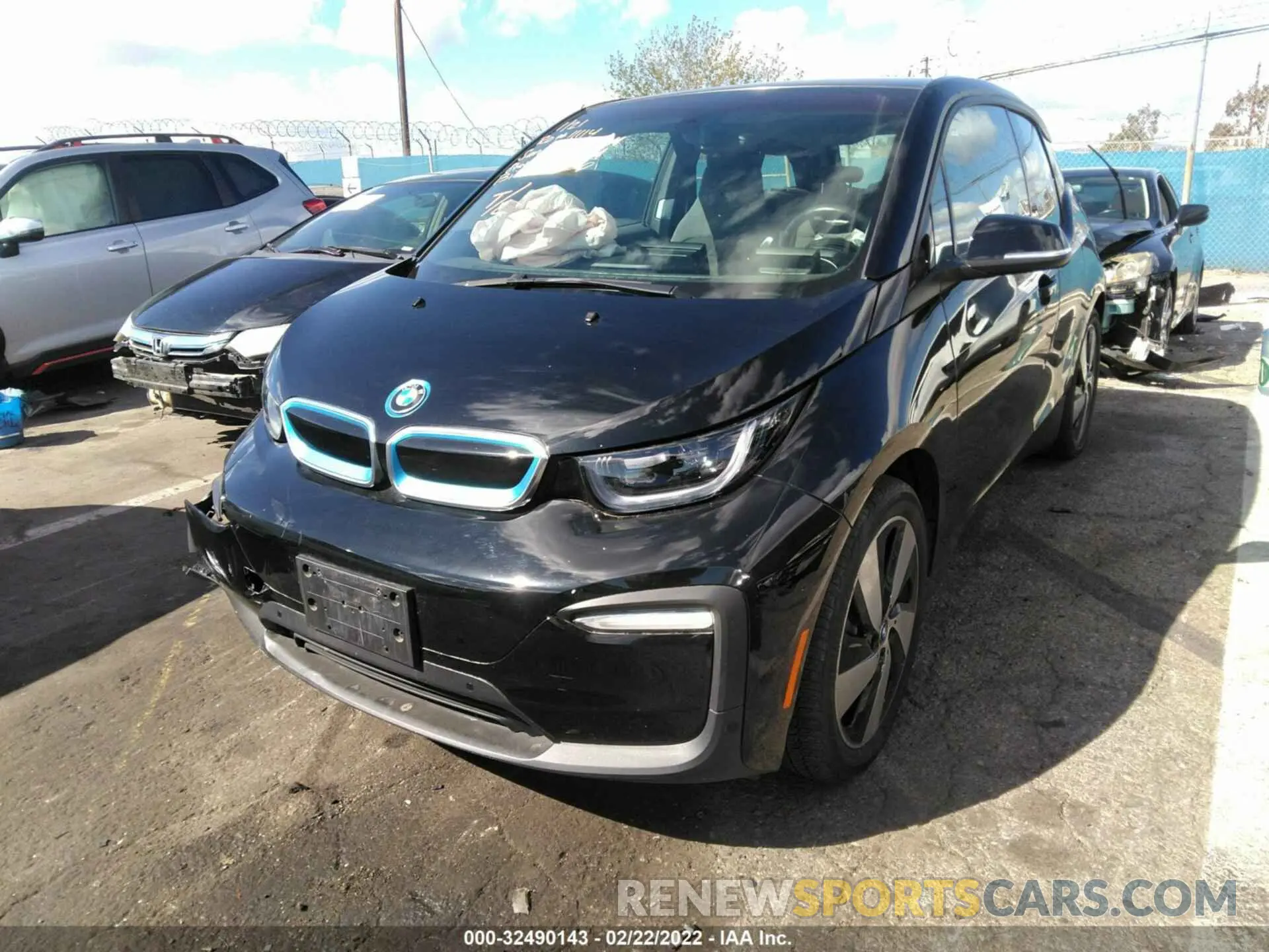 2 Photograph of a damaged car WBY8P2C58K7D80279 BMW I3 2019