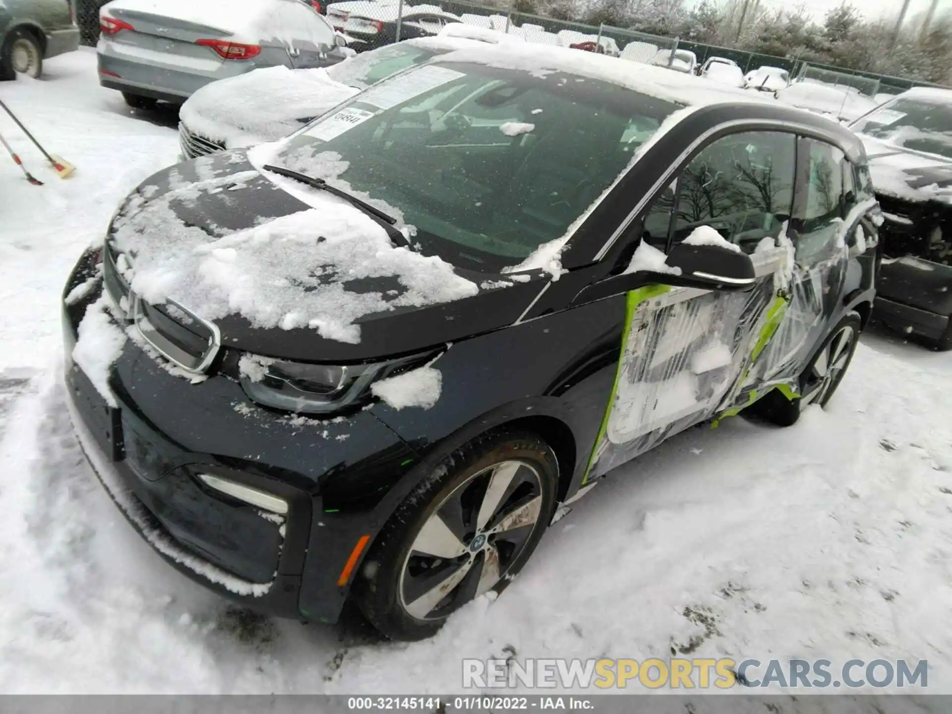 2 Photograph of a damaged car WBY8P4C54K7E47889 BMW I3 2019