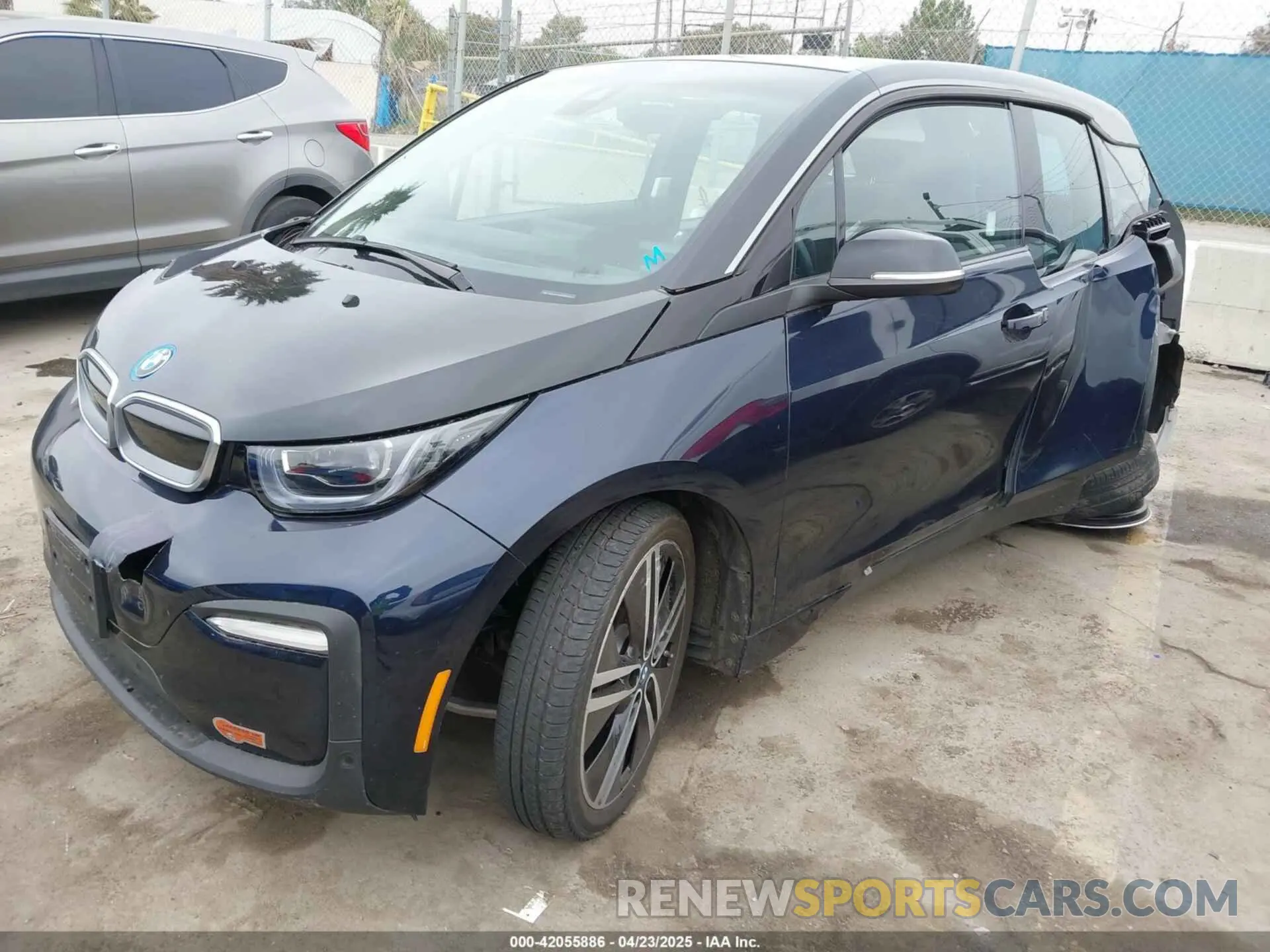2 Photograph of a damaged car WBY8P4C54K7E83372 BMW I3 2019
