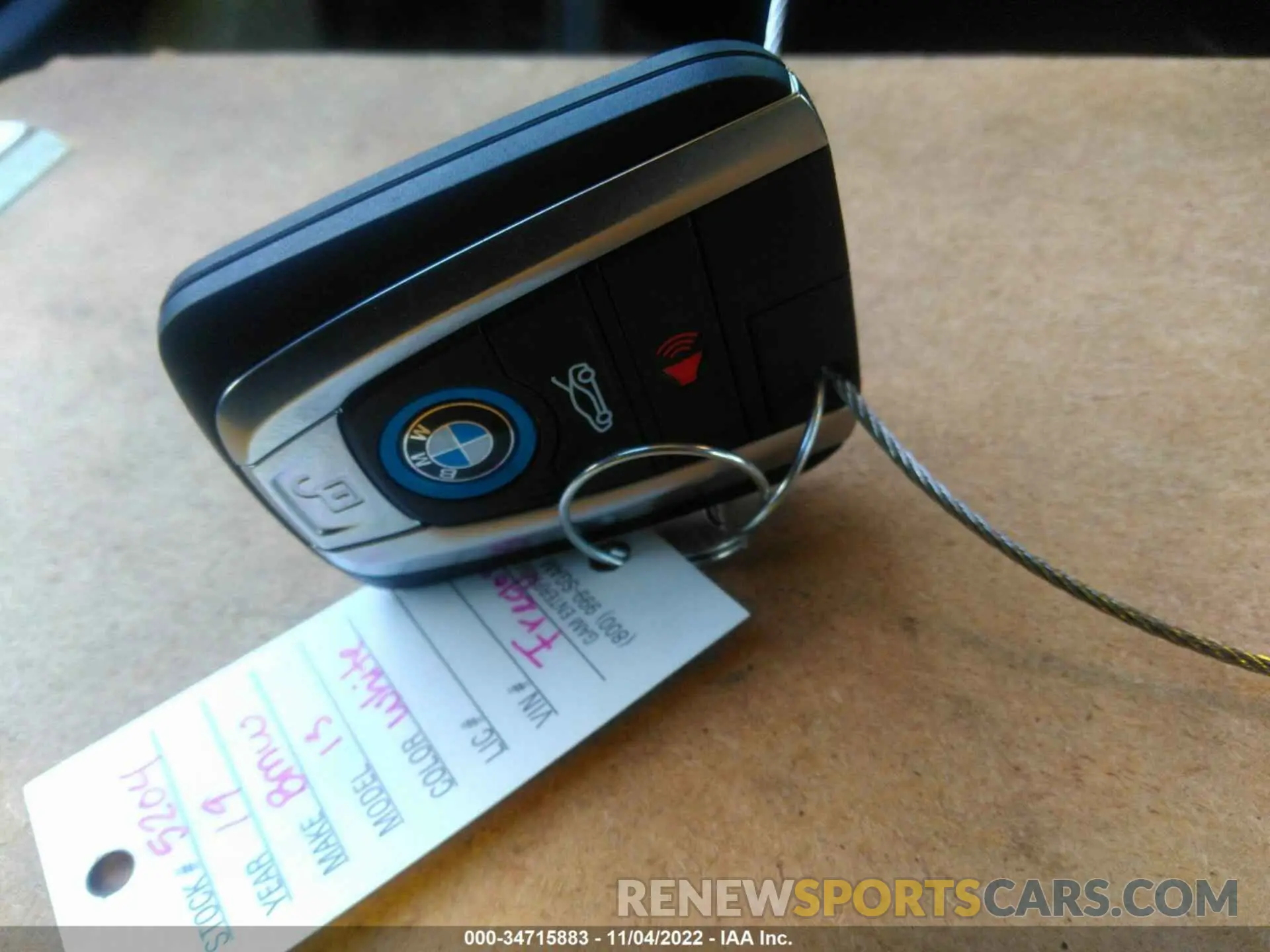 11 Photograph of a damaged car WBY8P4C59K7E54806 BMW I3 2019