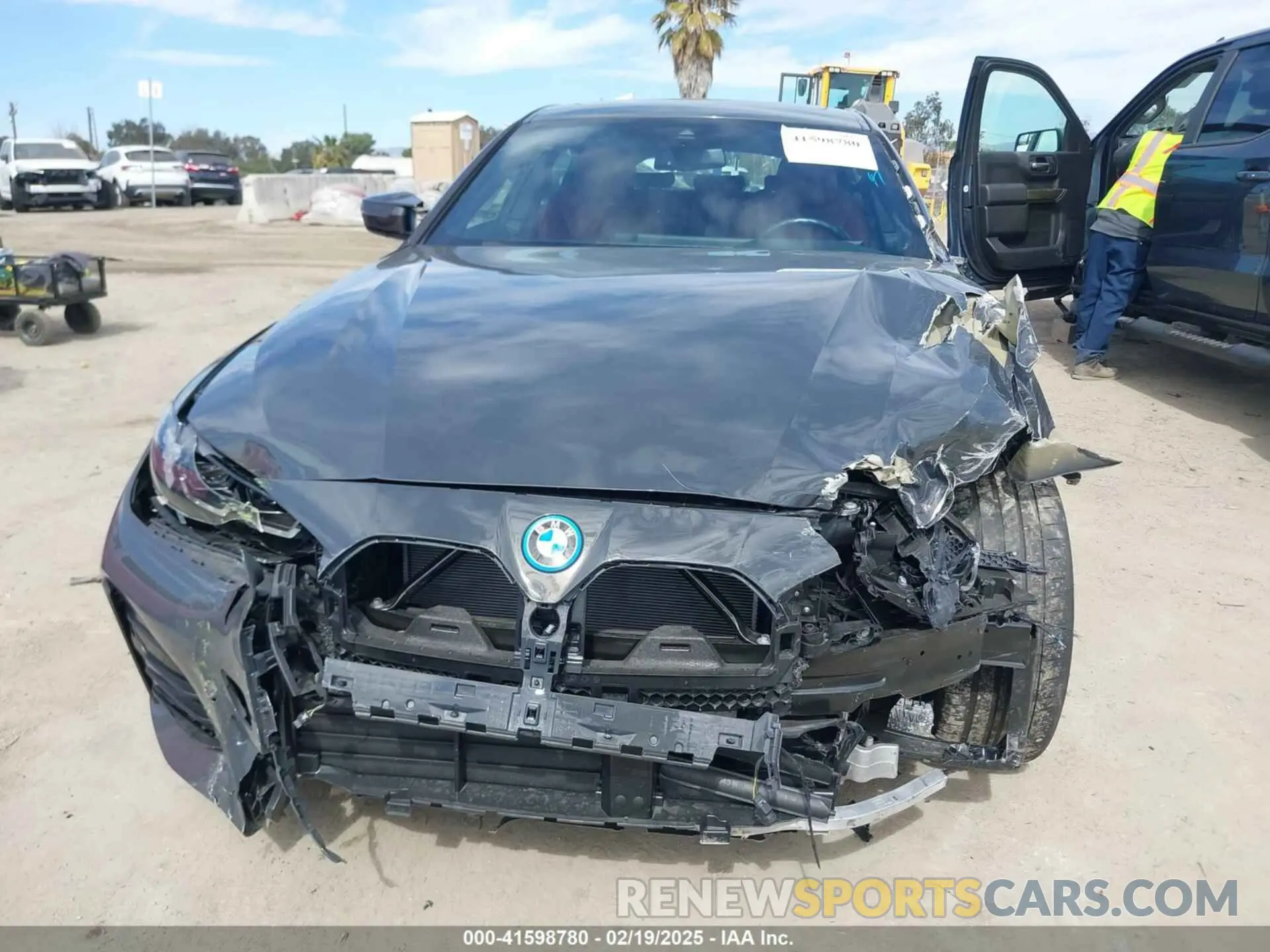 12 Photograph of a damaged car WBY33AW01PFR39908 BMW I4 2023