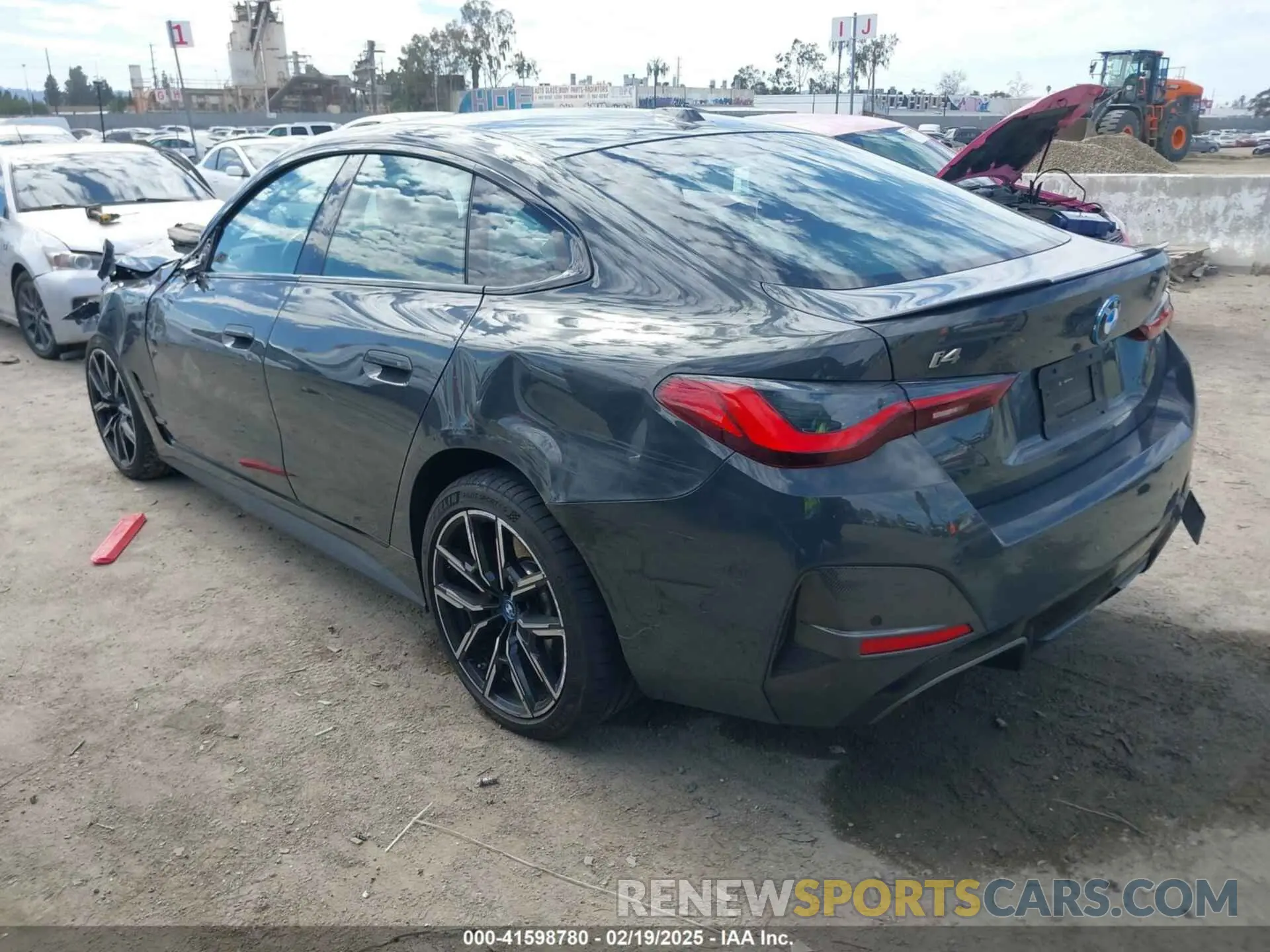 3 Photograph of a damaged car WBY33AW01PFR39908 BMW I4 2023