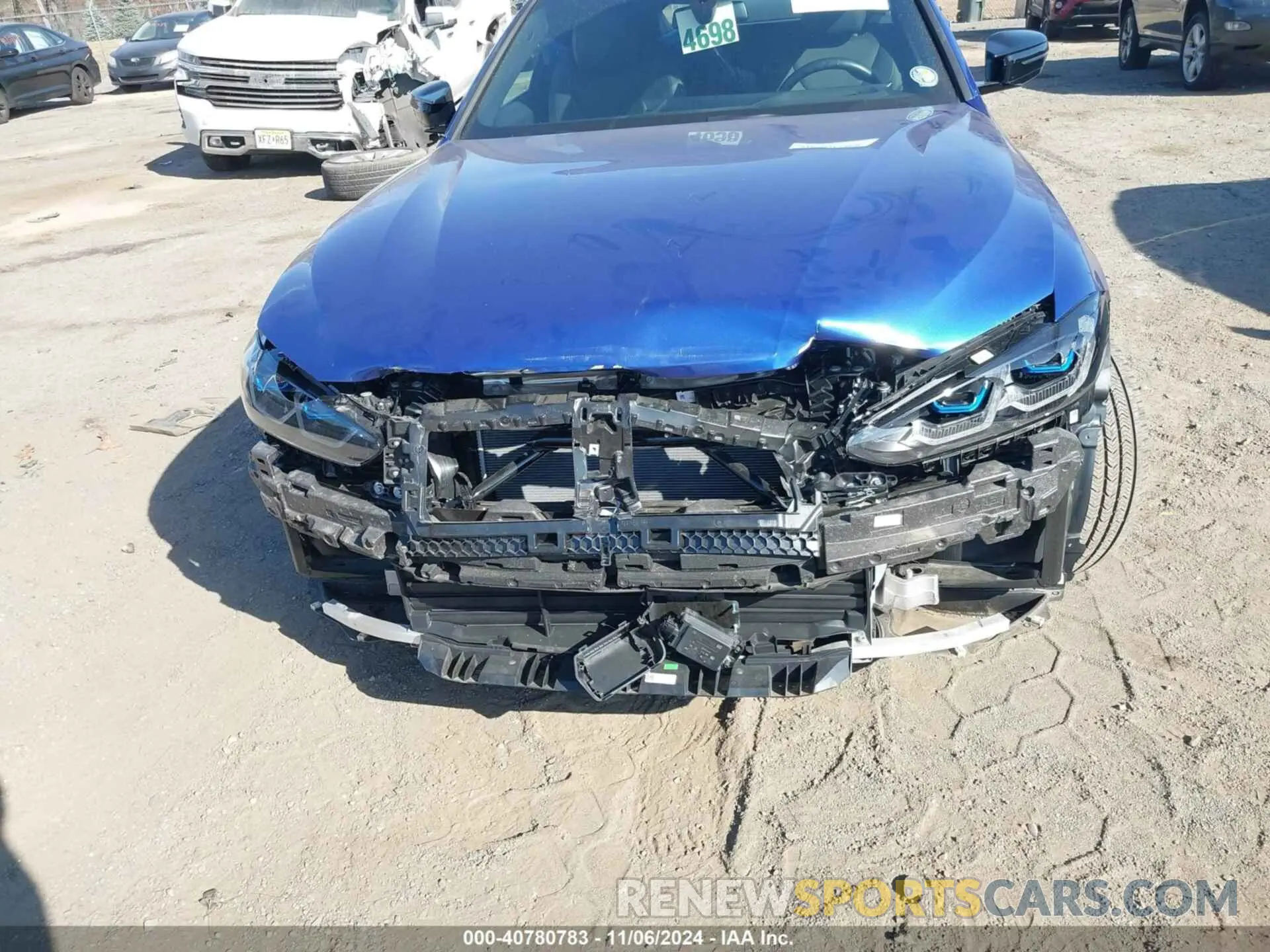 6 Photograph of a damaged car WBY33AW06PFP88600 BMW I4 2023