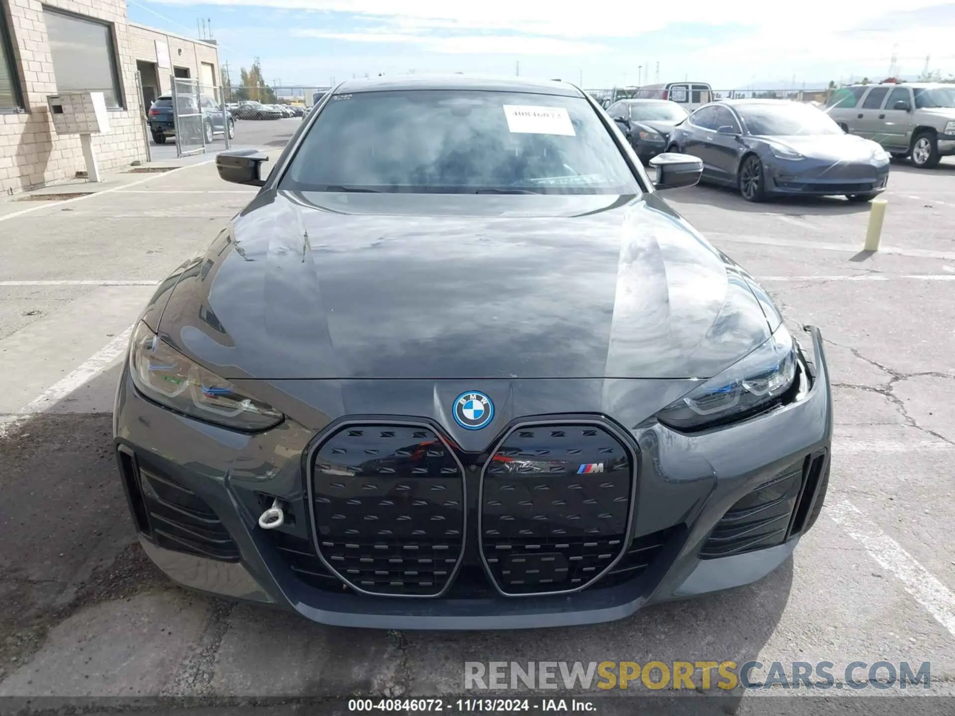 12 Photograph of a damaged car WBY33AW09PFP38256 BMW I4 2023