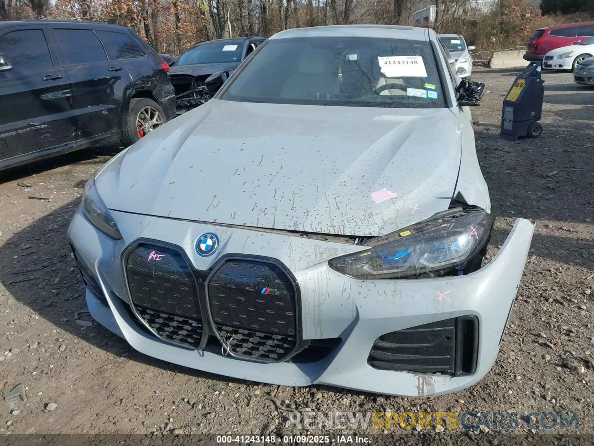 12 Photograph of a damaged car WBY33AW0XPFR11279 BMW I4 2023