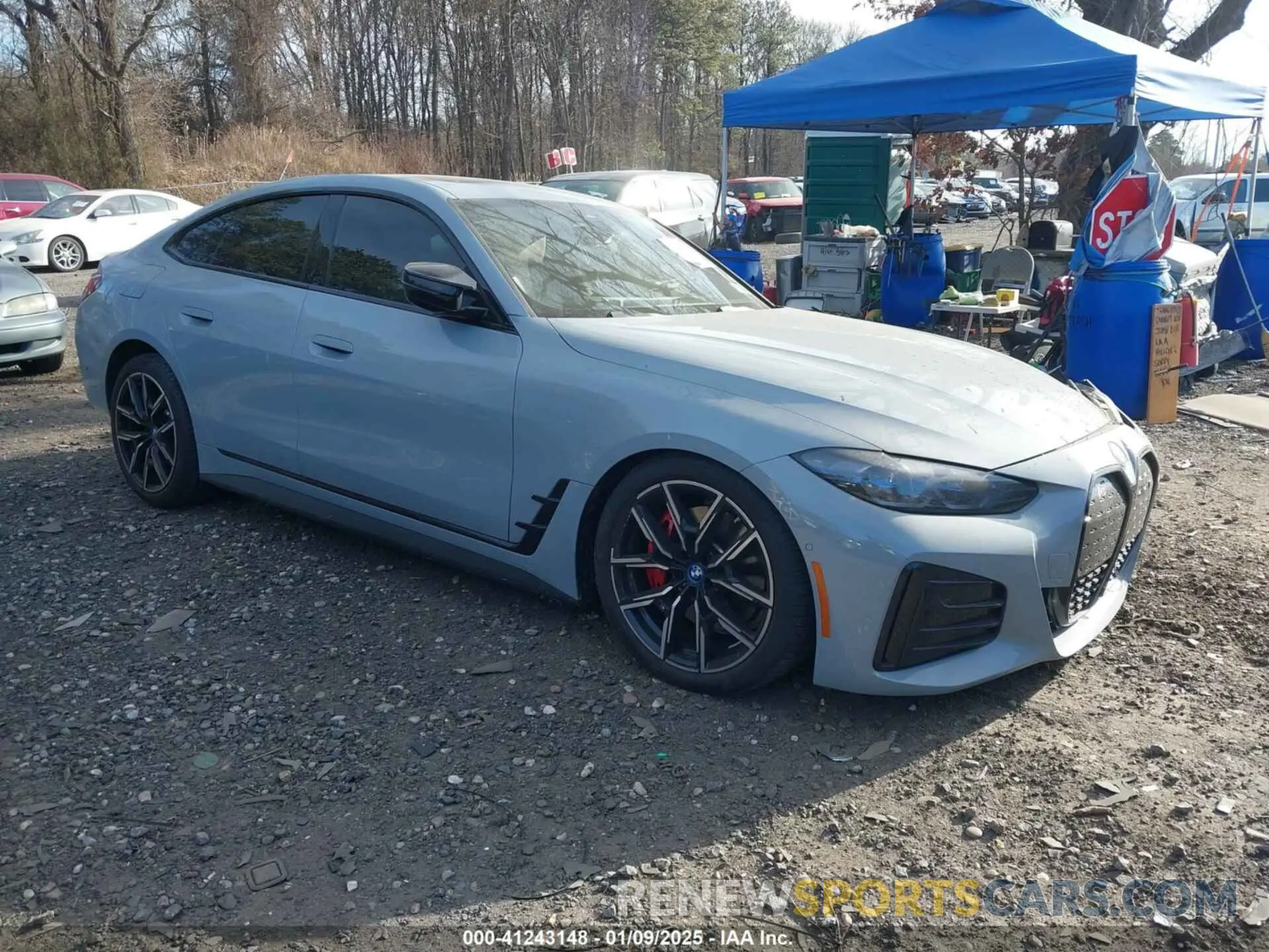 13 Photograph of a damaged car WBY33AW0XPFR11279 BMW I4 2023
