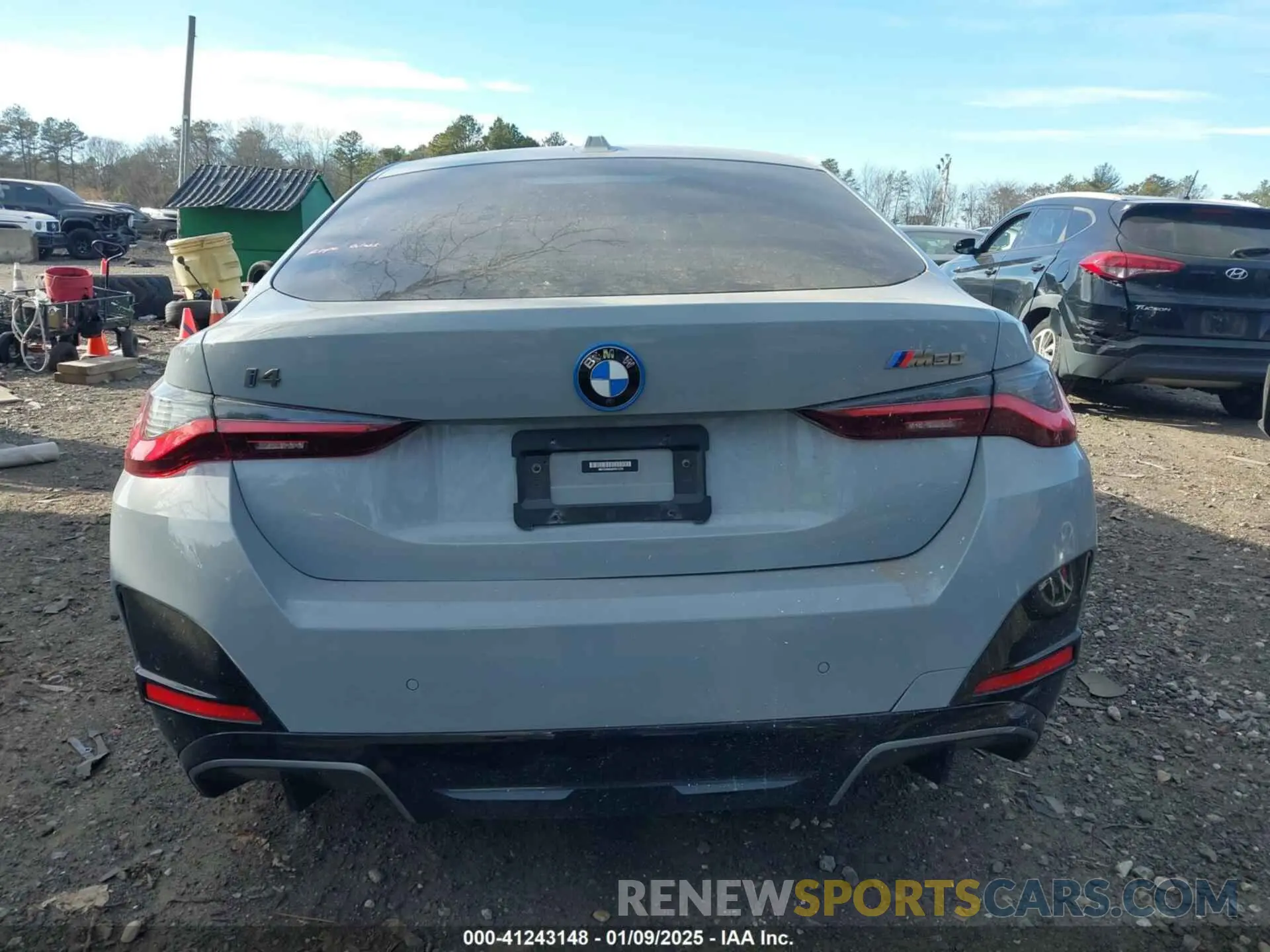 16 Photograph of a damaged car WBY33AW0XPFR11279 BMW I4 2023