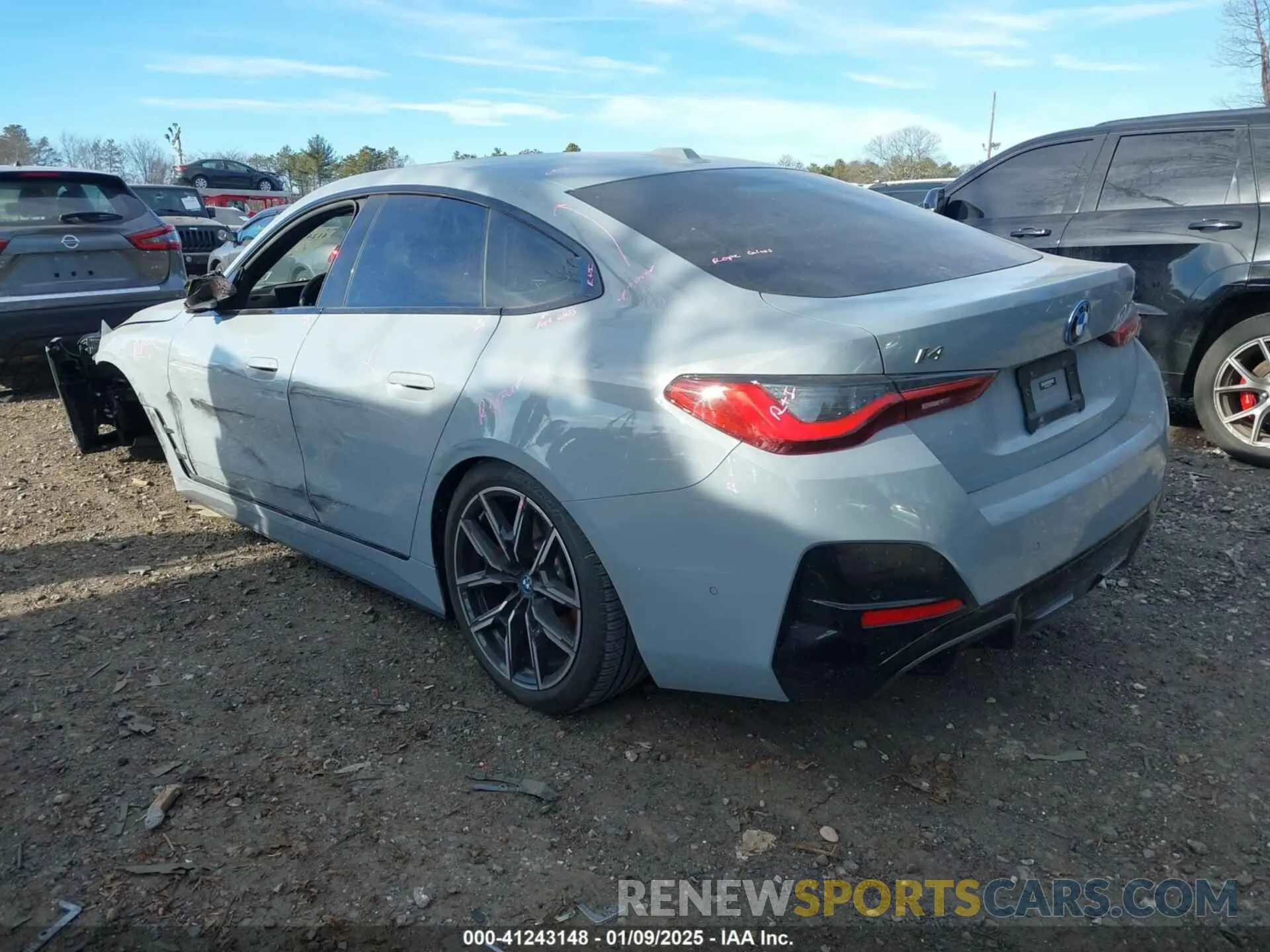 3 Photograph of a damaged car WBY33AW0XPFR11279 BMW I4 2023