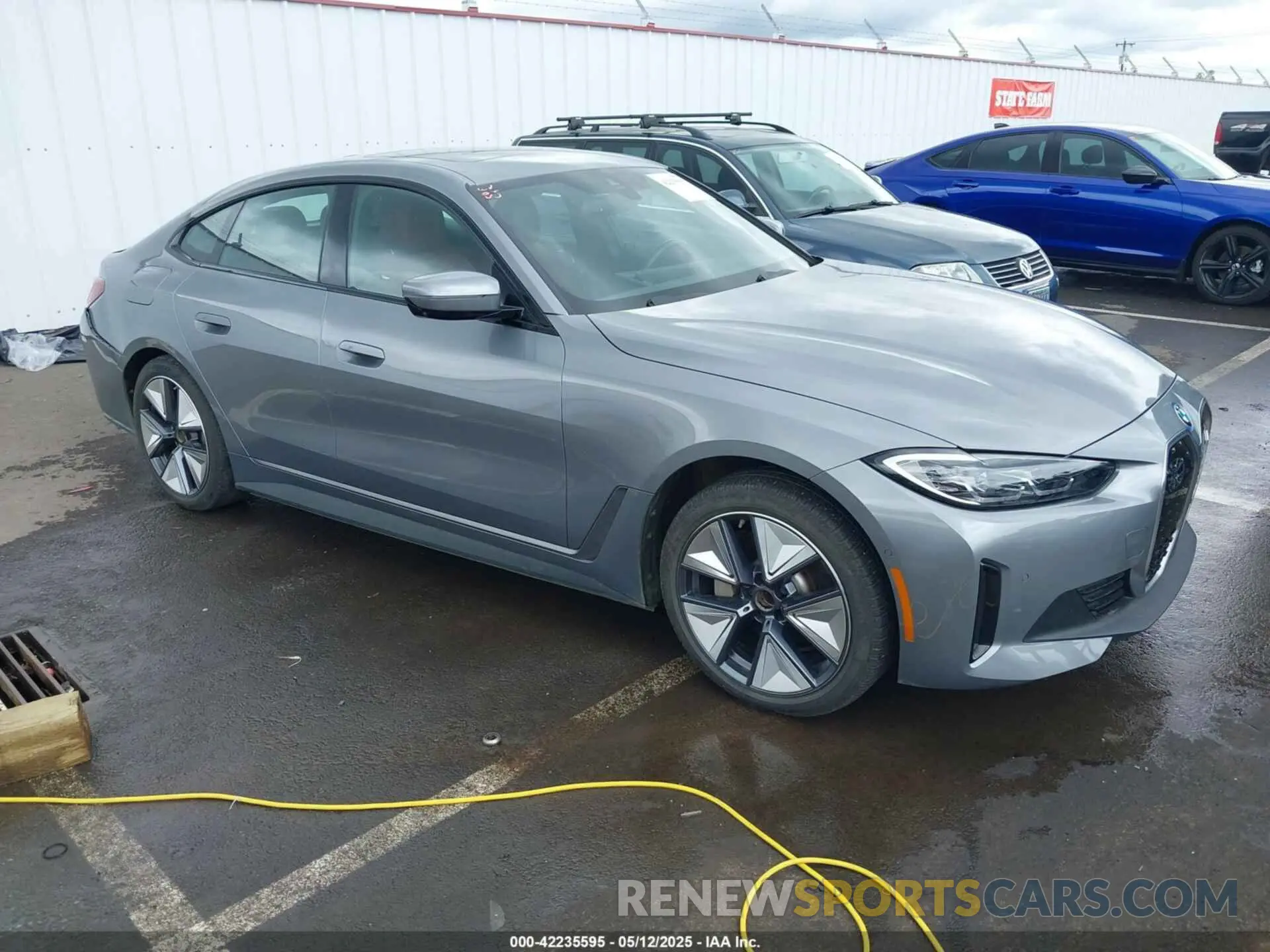 1 Photograph of a damaged car WBY43AW04PFP57379 BMW I4 2023