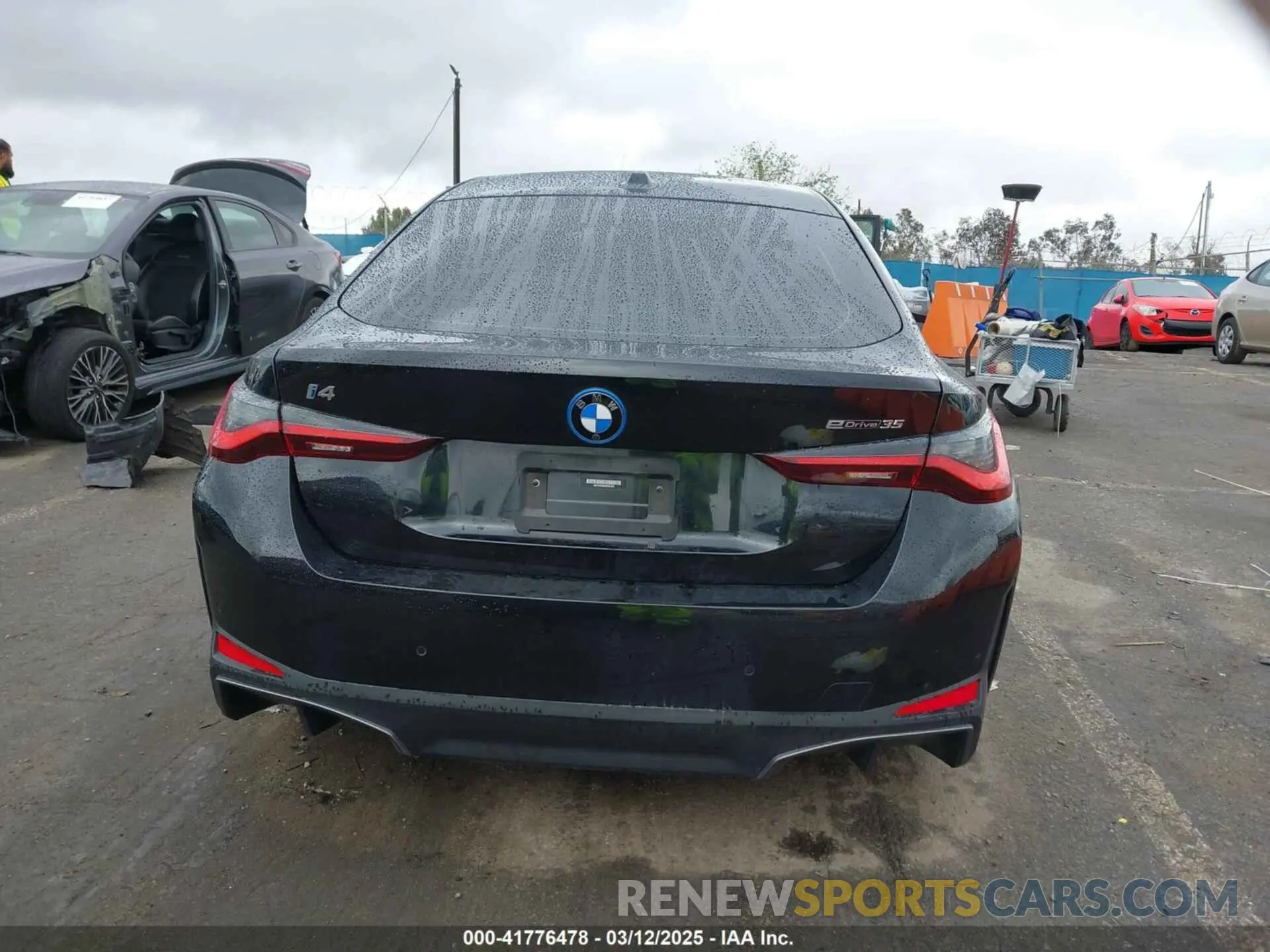 16 Photograph of a damaged car WBY43AW04PFP61870 BMW I4 2023