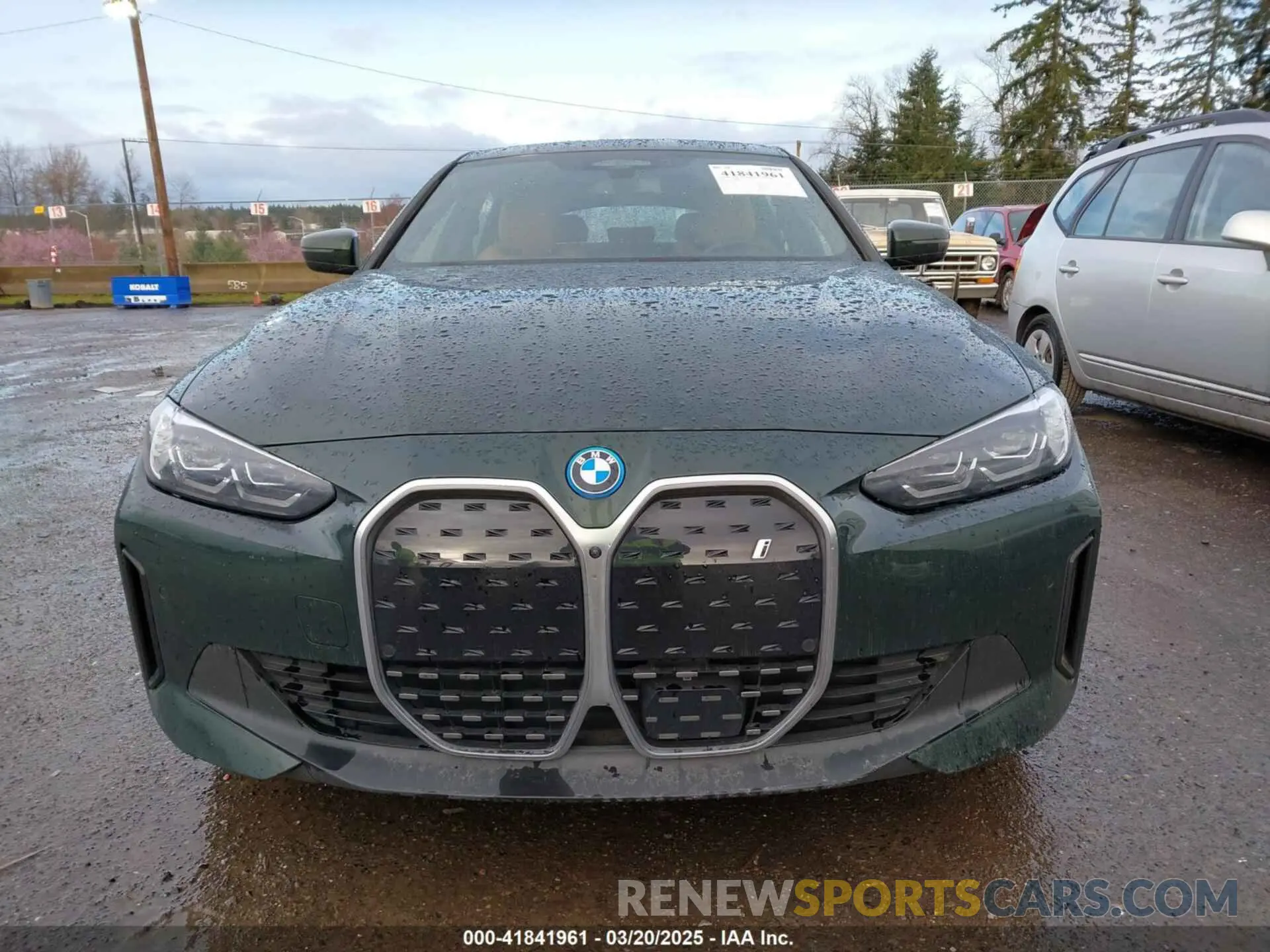 13 Photograph of a damaged car WBY43AW04PFR19351 BMW I4 2023