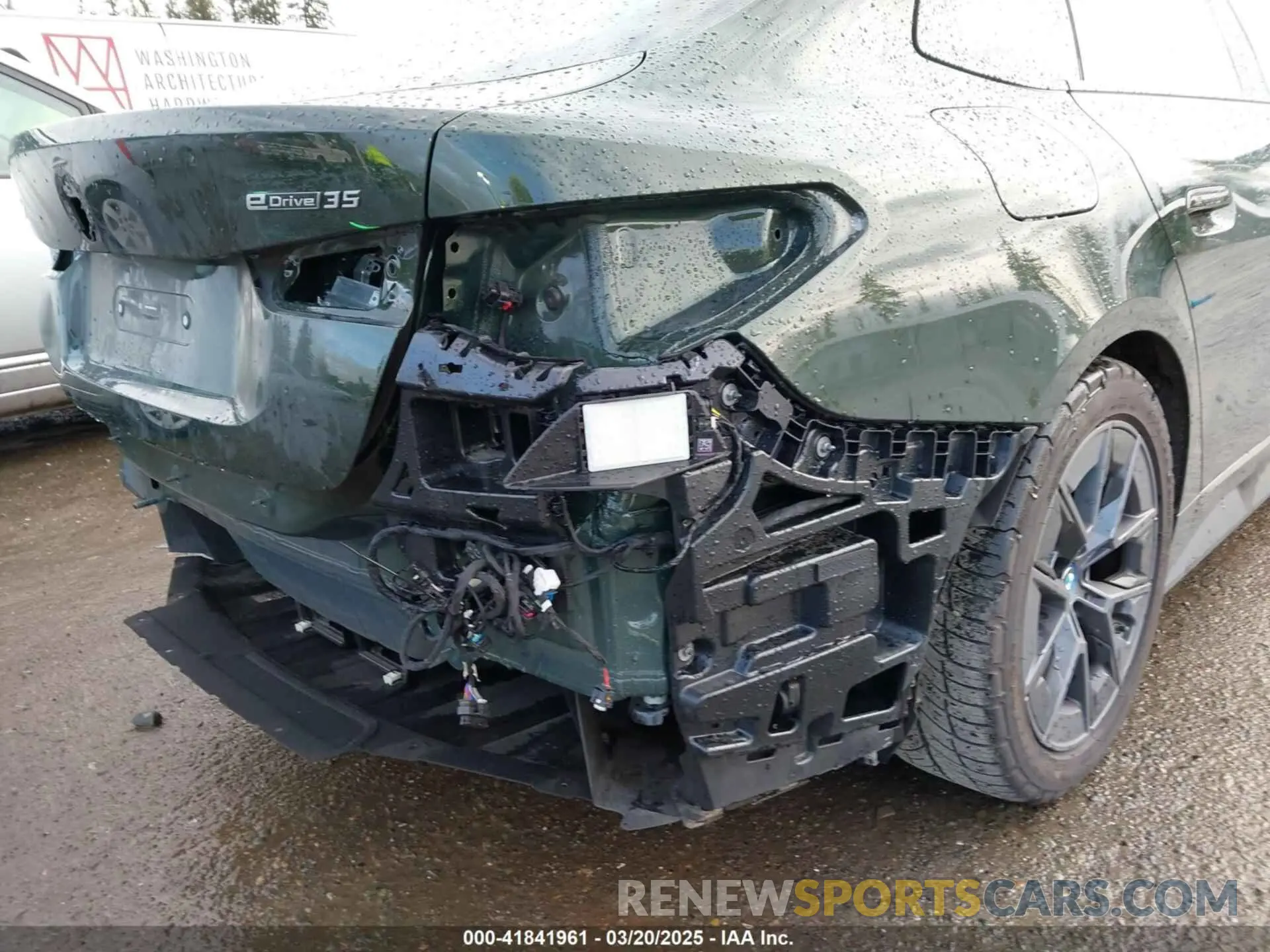 22 Photograph of a damaged car WBY43AW04PFR19351 BMW I4 2023