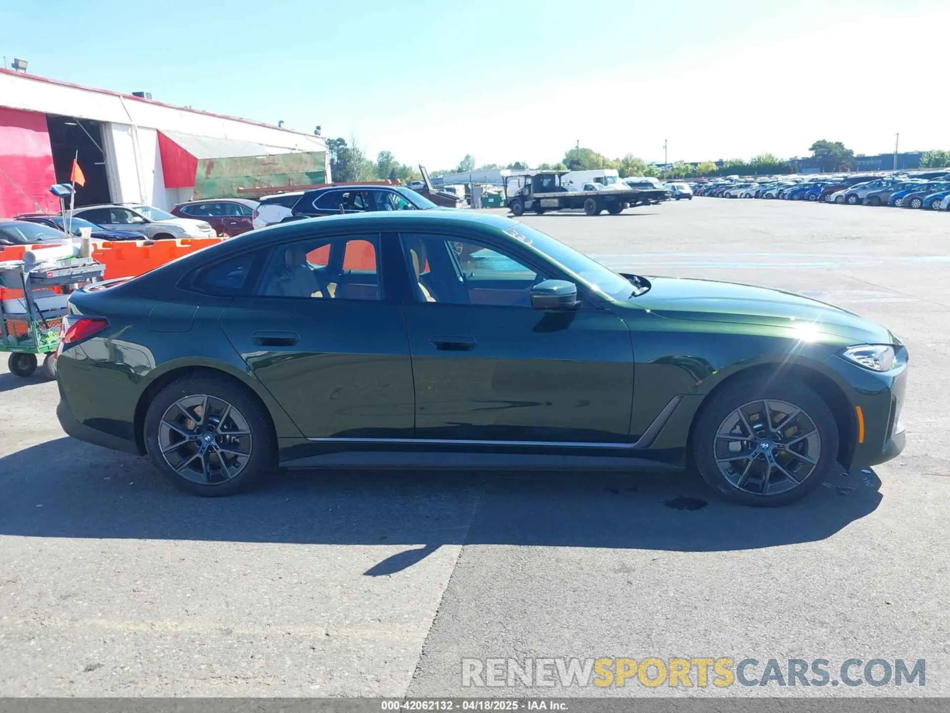 13 Photograph of a damaged car WBY43AW04PFR33718 BMW I4 2023