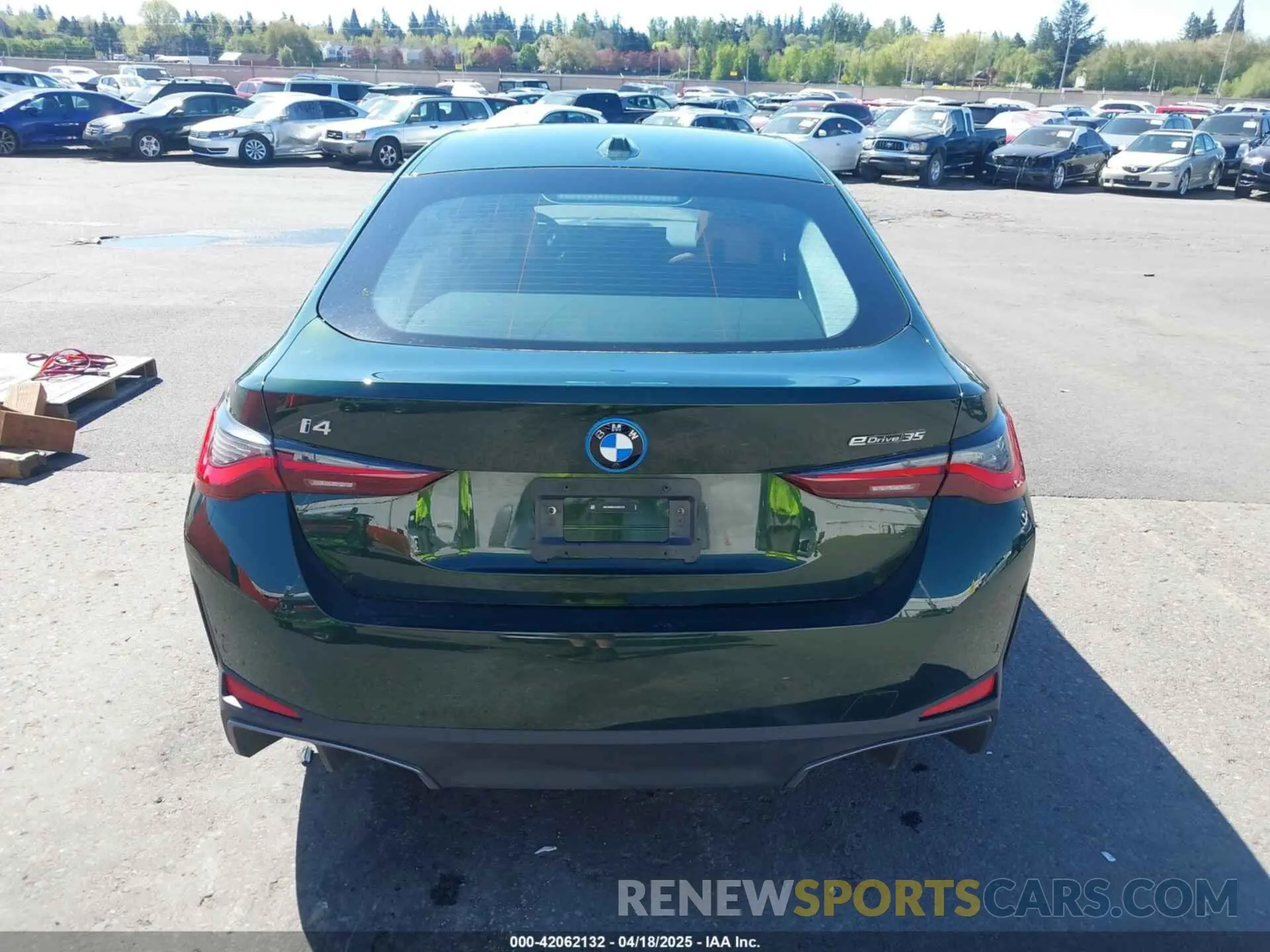 16 Photograph of a damaged car WBY43AW04PFR33718 BMW I4 2023