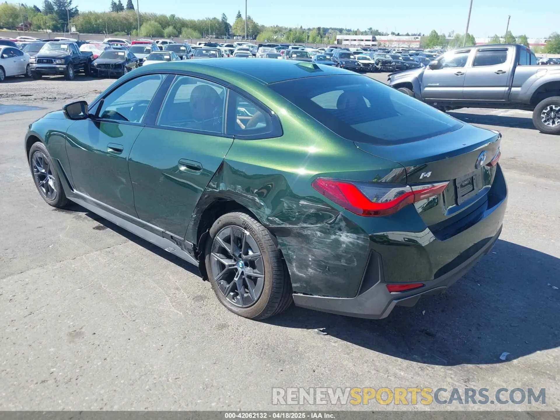 3 Photograph of a damaged car WBY43AW04PFR33718 BMW I4 2023