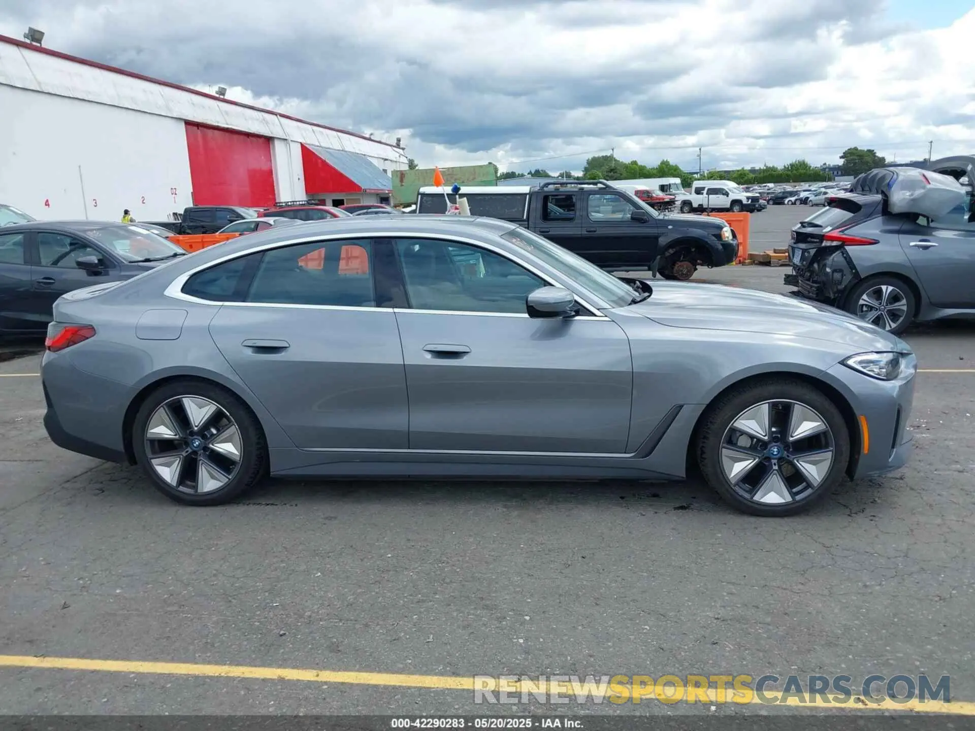 13 Photograph of a damaged car WBY43AW08PFP96671 BMW I4 2023