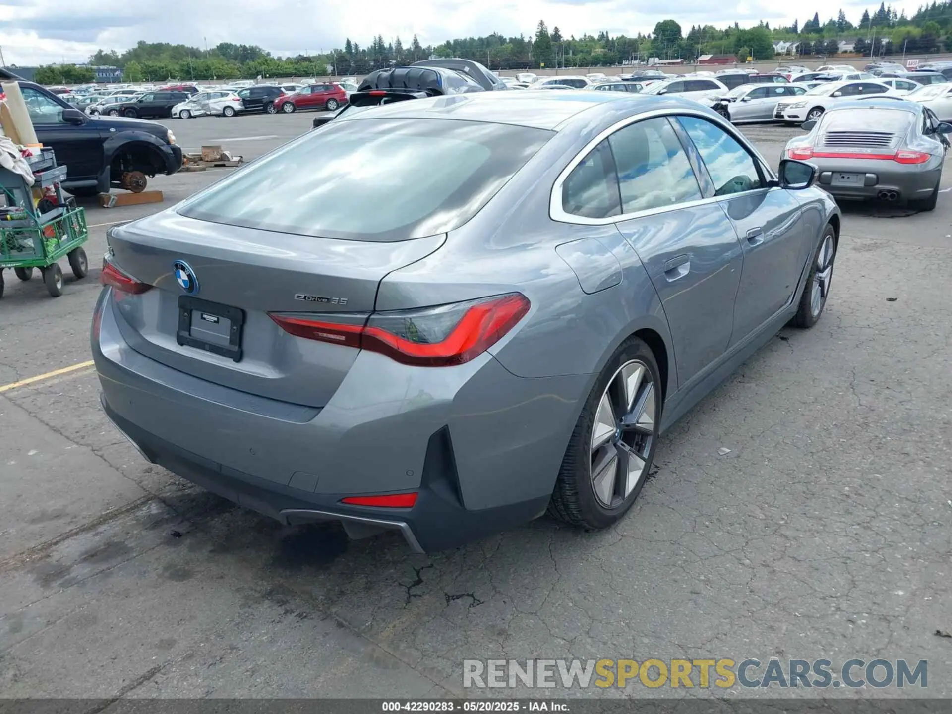 4 Photograph of a damaged car WBY43AW08PFP96671 BMW I4 2023