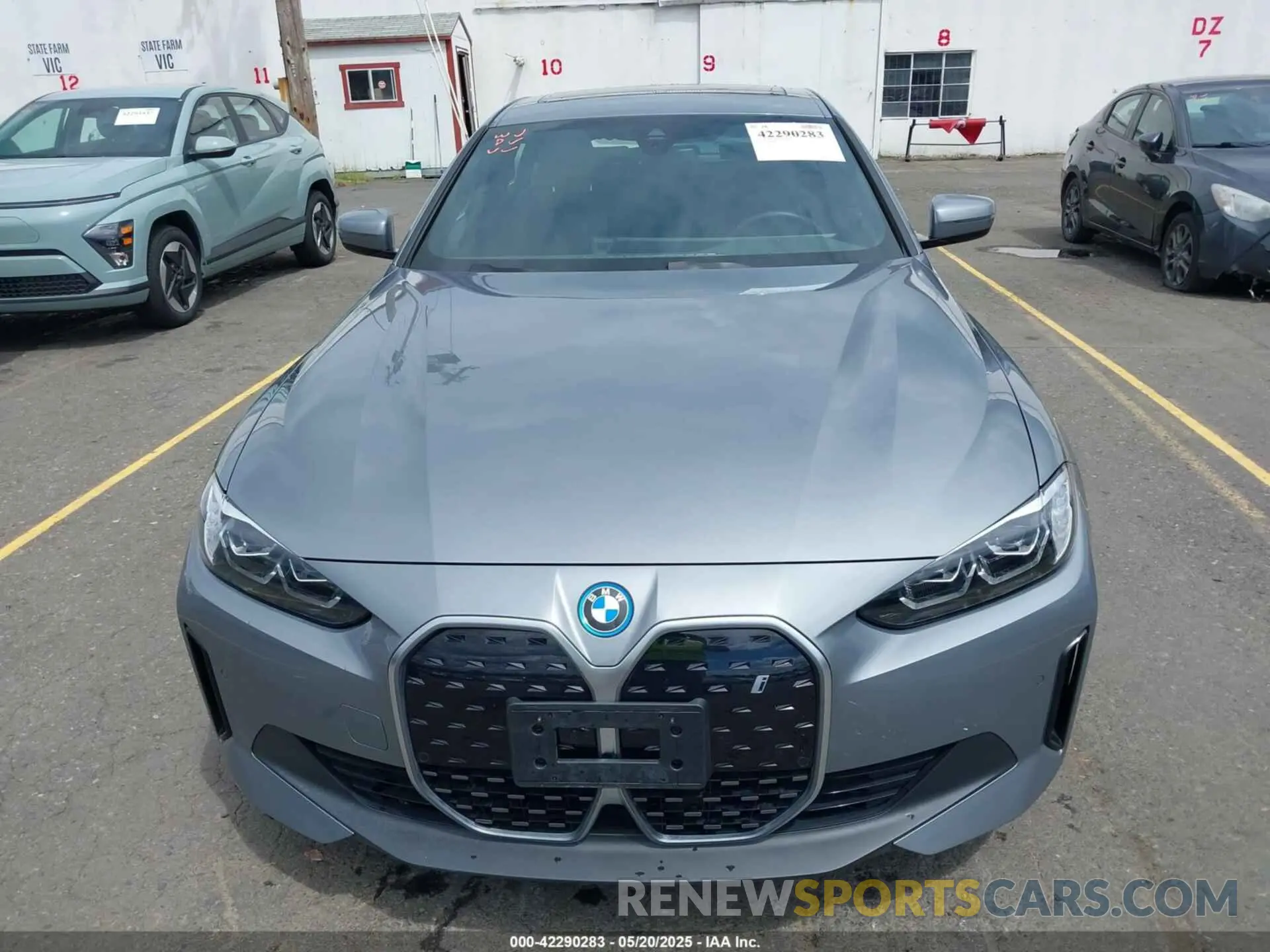 6 Photograph of a damaged car WBY43AW08PFP96671 BMW I4 2023