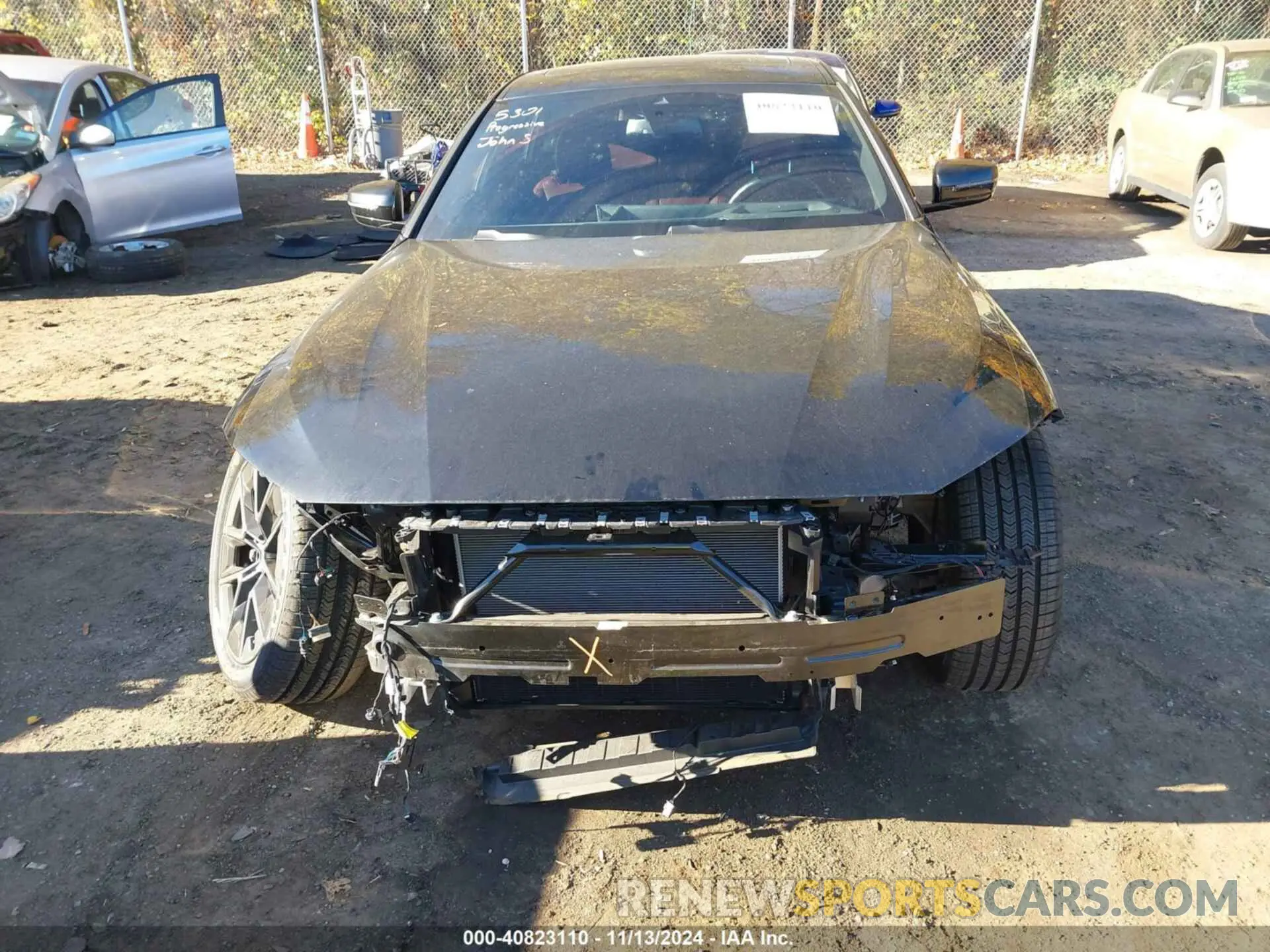 12 Photograph of a damaged car WBY73AW01PFN46010 BMW I4 2023