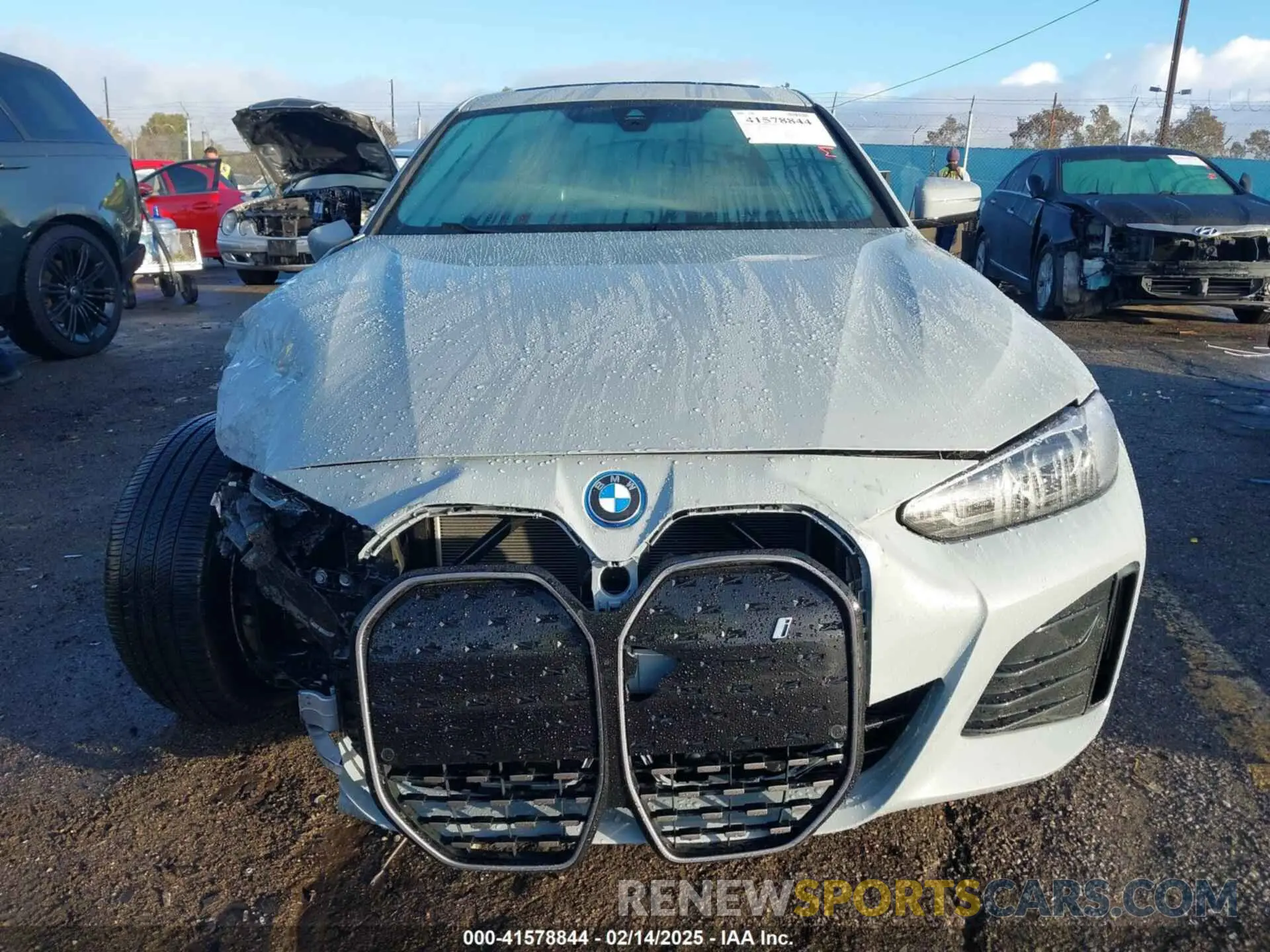 12 Photograph of a damaged car WBY73AW01PFR26528 BMW I4 2023