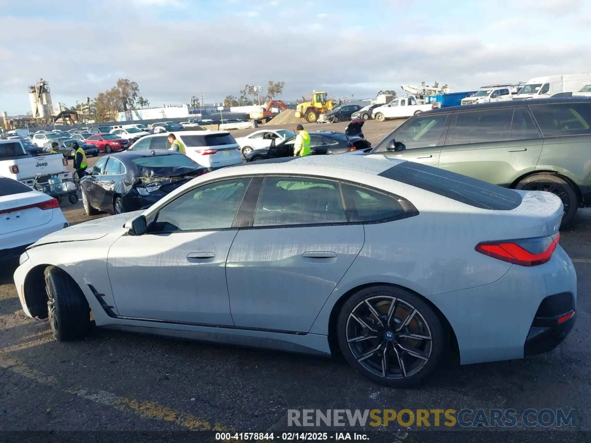 14 Photograph of a damaged car WBY73AW01PFR26528 BMW I4 2023