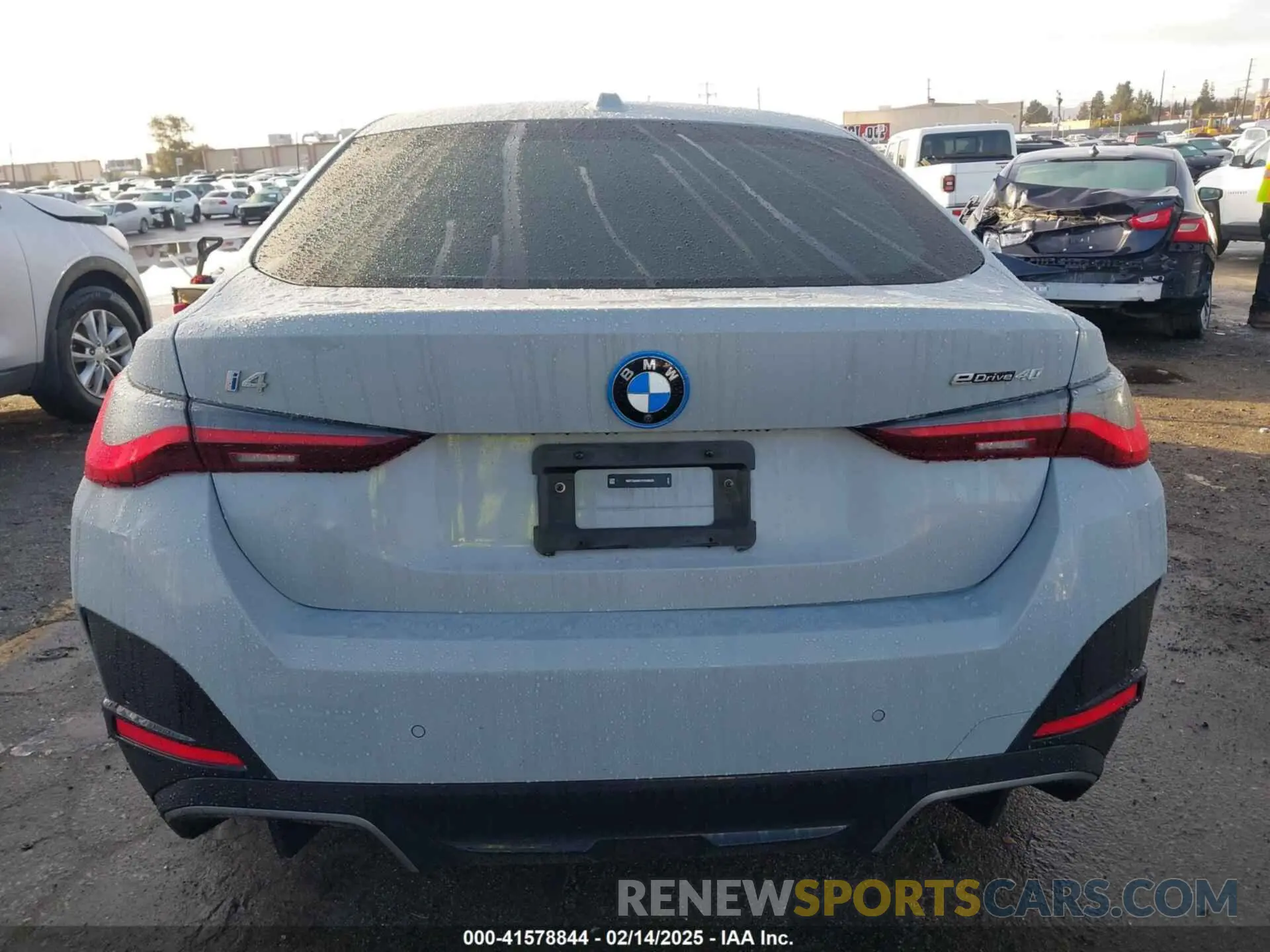 16 Photograph of a damaged car WBY73AW01PFR26528 BMW I4 2023