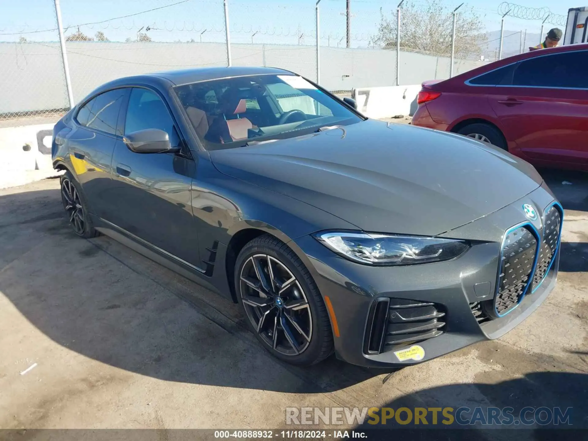 1 Photograph of a damaged car WBY73AW02PFN73717 BMW I4 2023