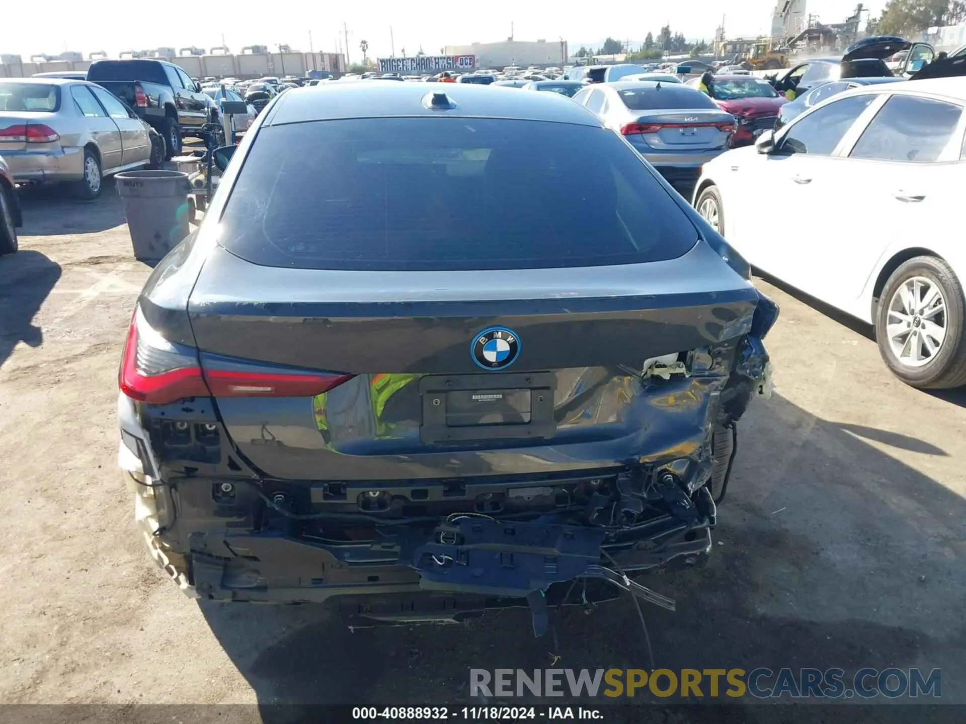 17 Photograph of a damaged car WBY73AW02PFN73717 BMW I4 2023