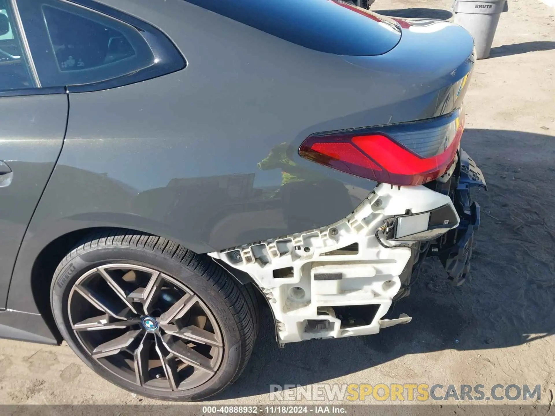 21 Photograph of a damaged car WBY73AW02PFN73717 BMW I4 2023