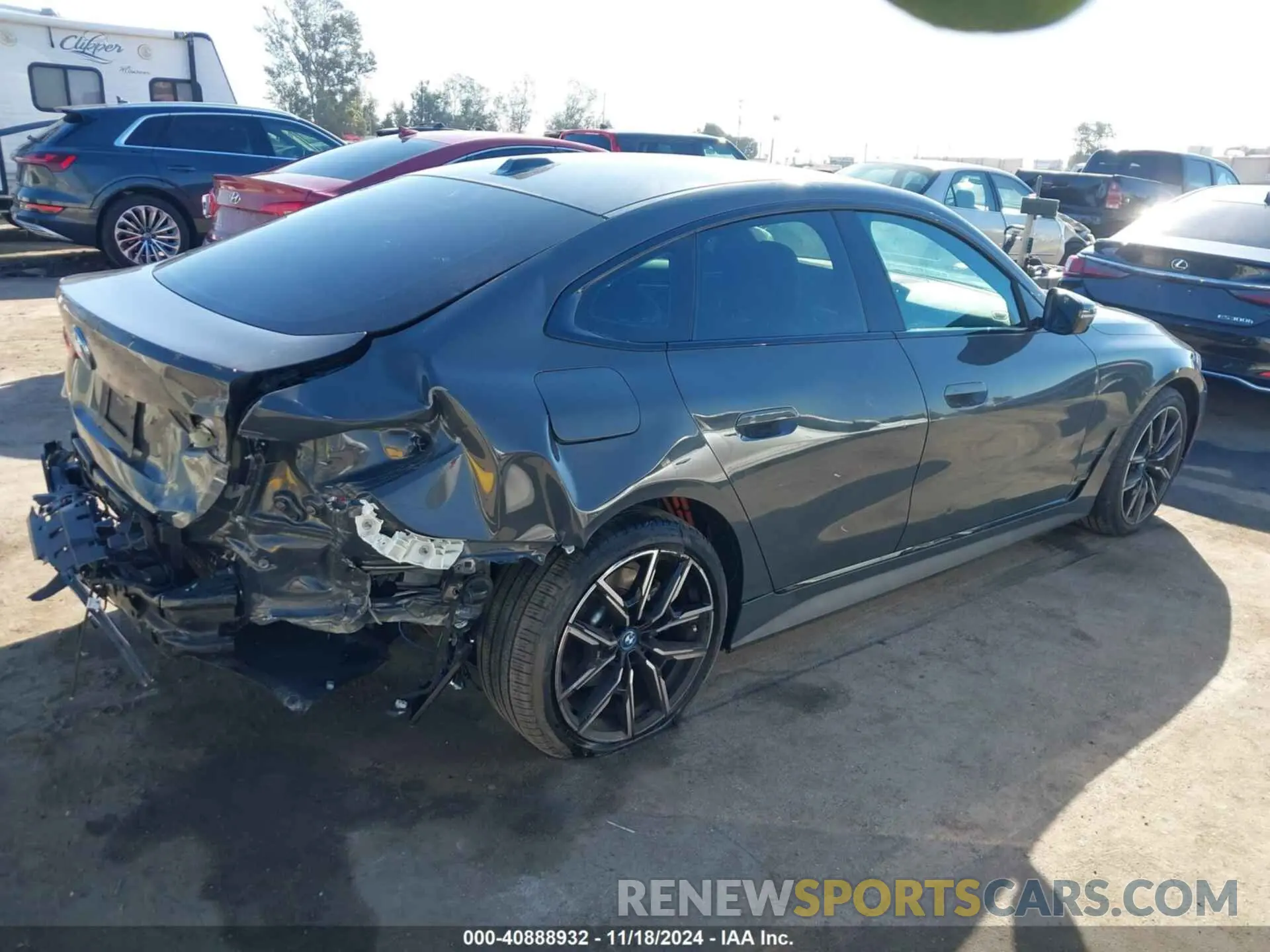 4 Photograph of a damaged car WBY73AW02PFN73717 BMW I4 2023