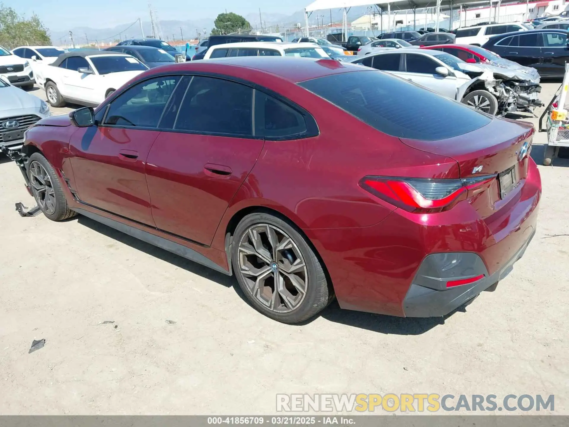 3 Photograph of a damaged car WBY73AW05PFN76126 BMW I4 2023