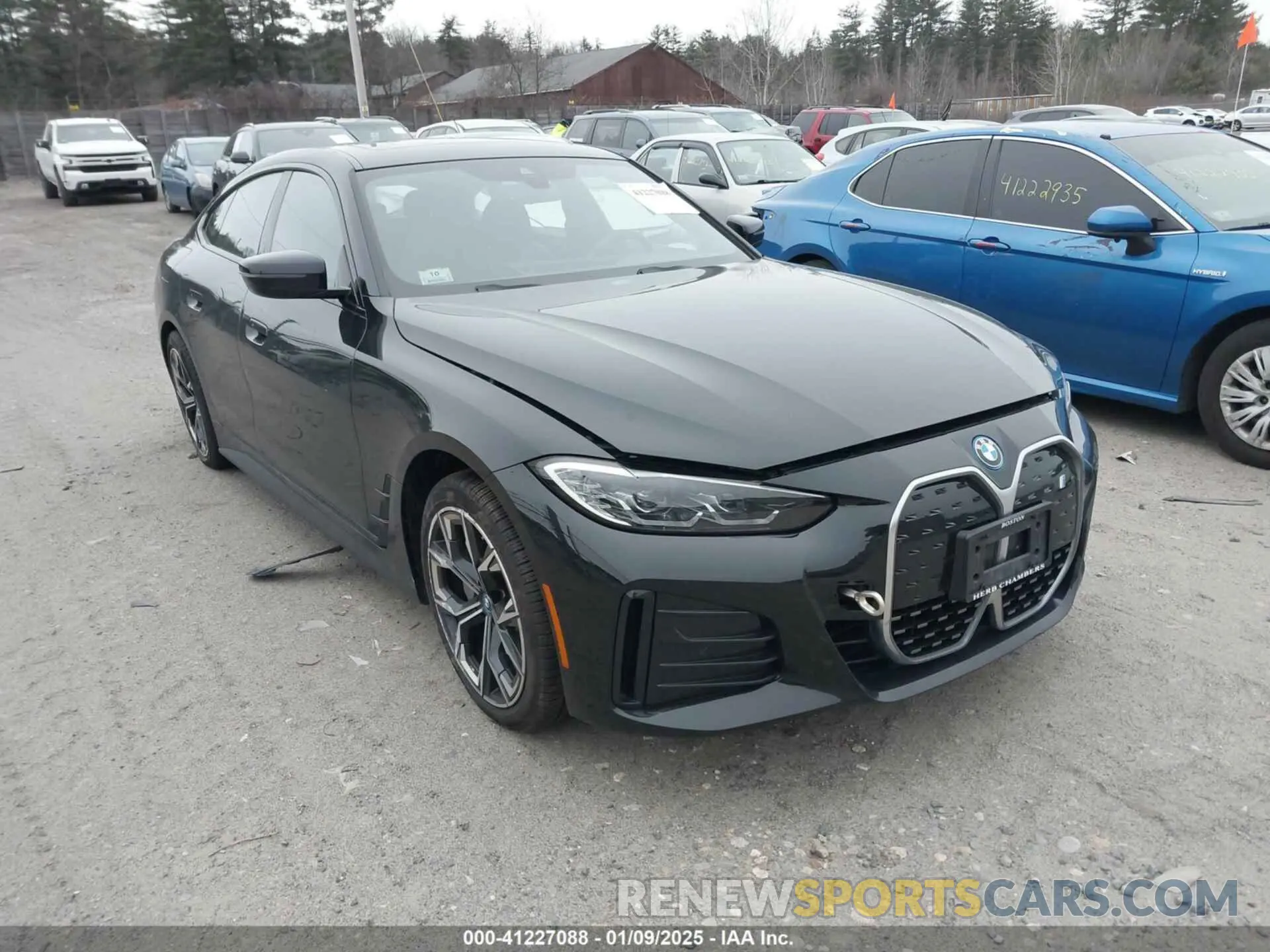 1 Photograph of a damaged car WBY73AW06PFN59772 BMW I4 2023