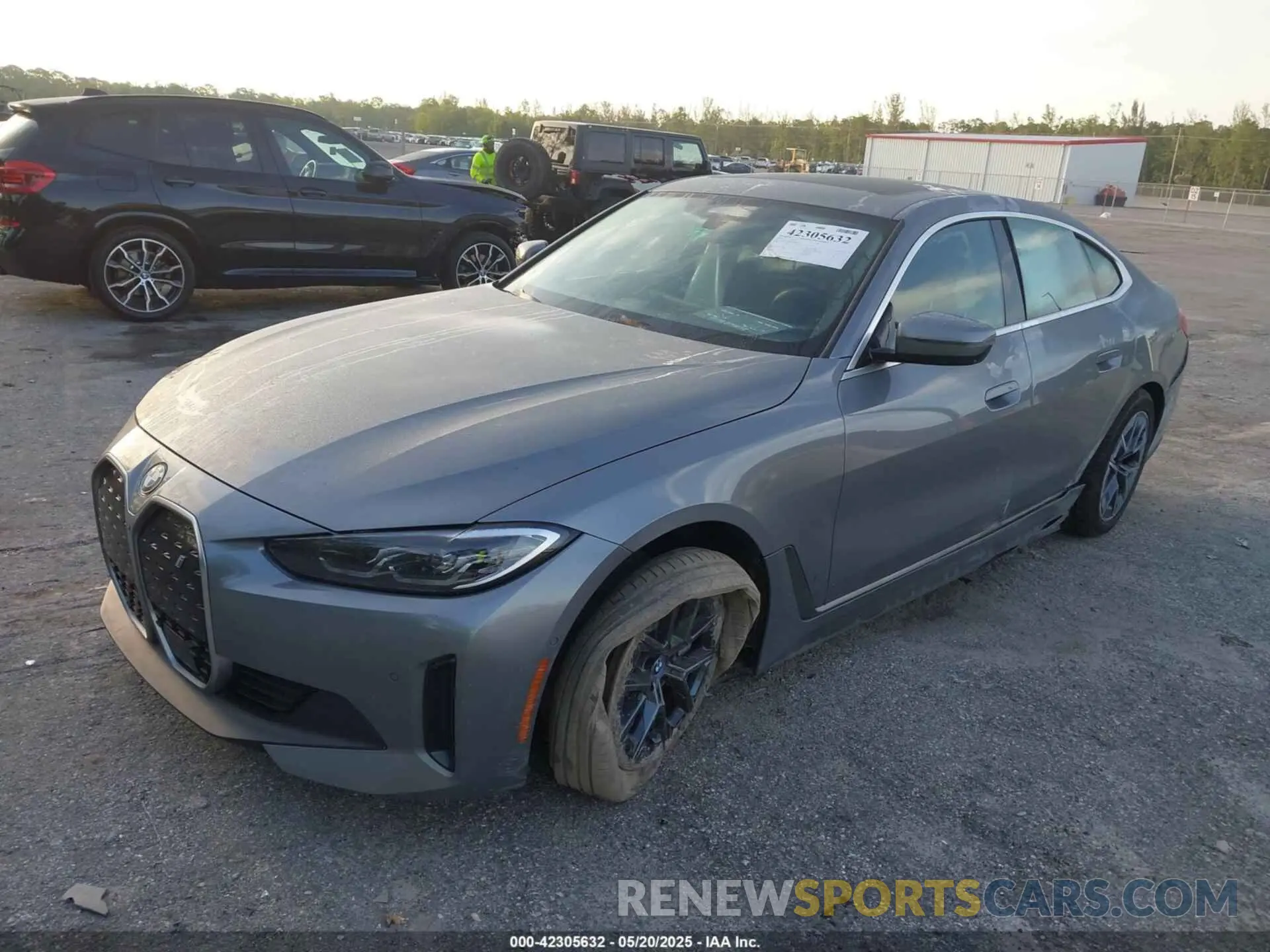 2 Photograph of a damaged car WBY73AW06PFP83690 BMW I4 2023