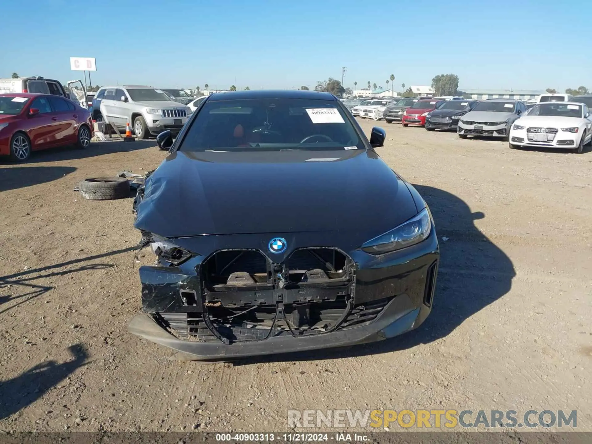13 Photograph of a damaged car WBY73AW07PFR11516 BMW I4 2023