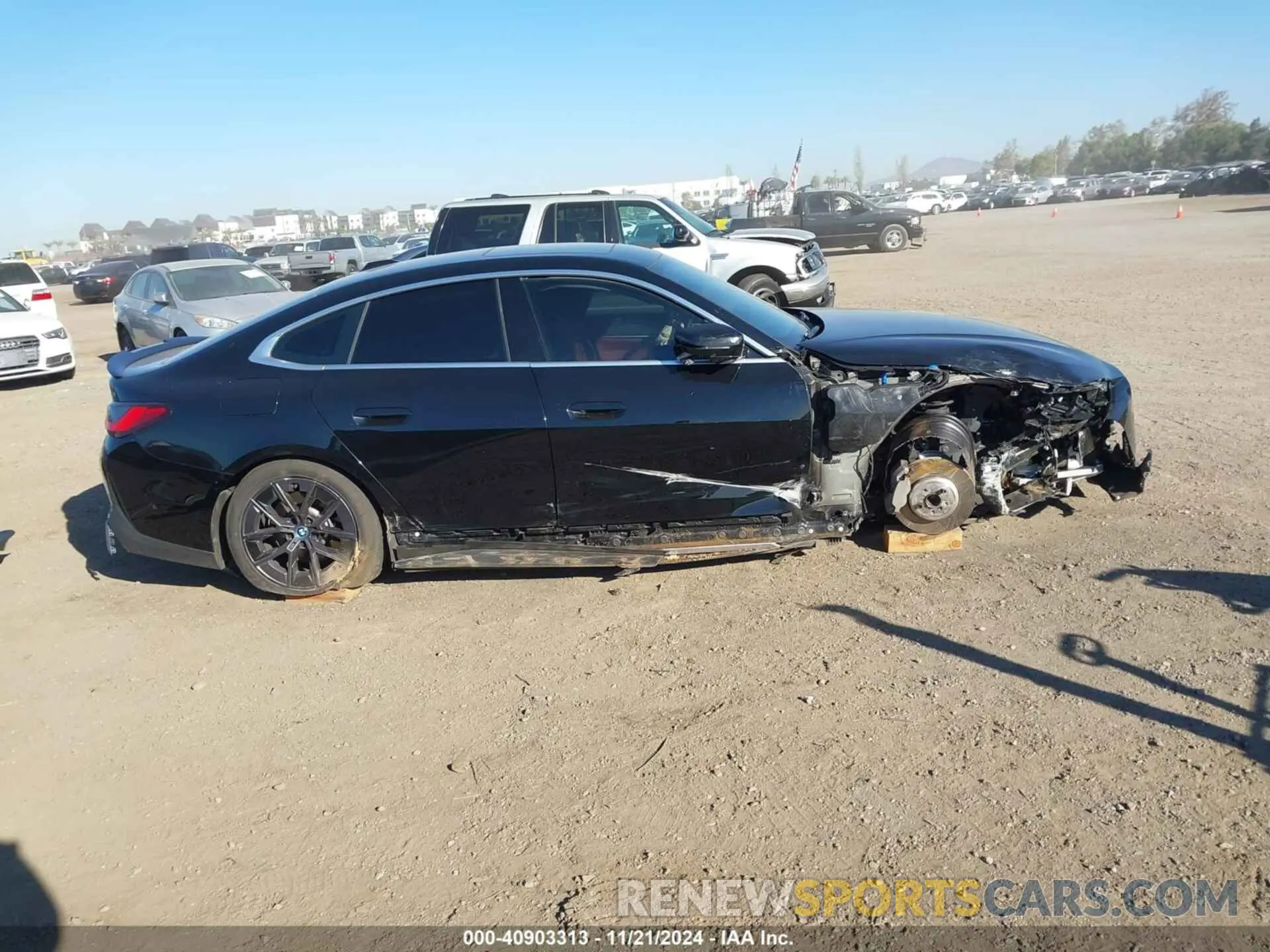 14 Photograph of a damaged car WBY73AW07PFR11516 BMW I4 2023