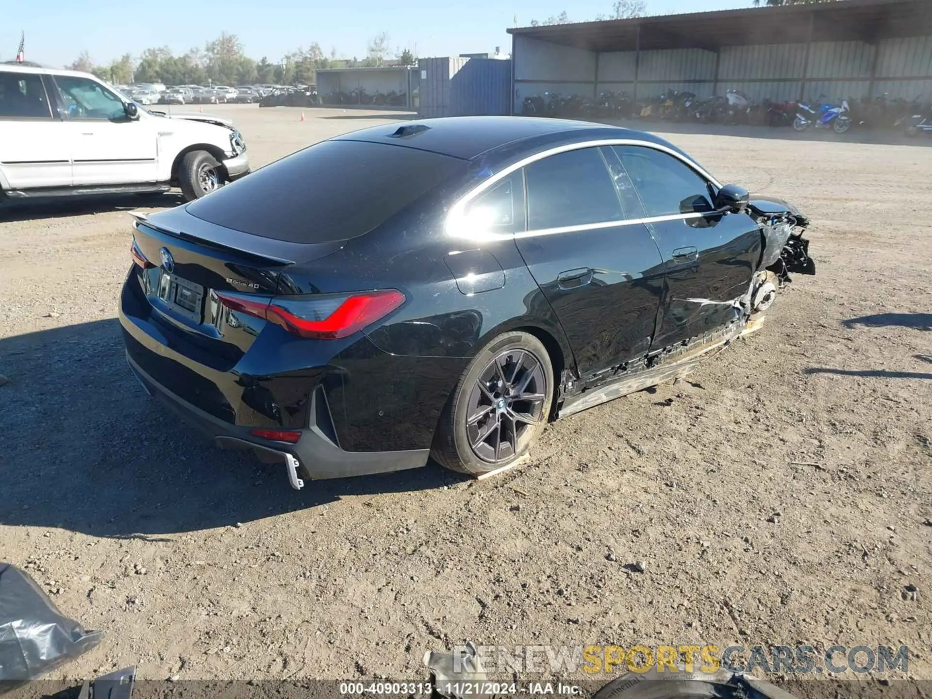 4 Photograph of a damaged car WBY73AW07PFR11516 BMW I4 2023