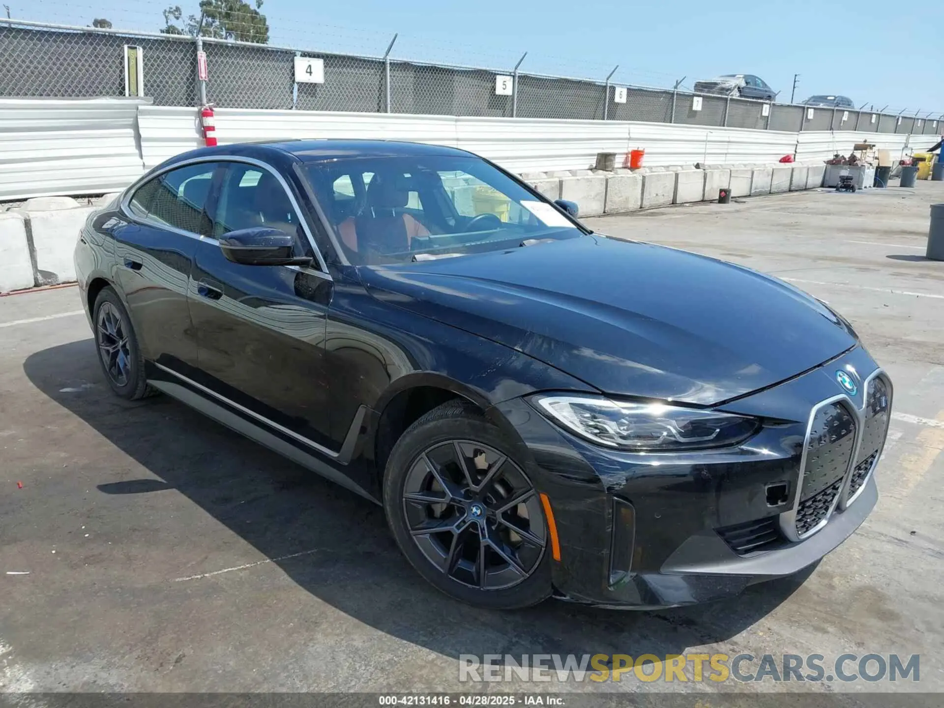 1 Photograph of a damaged car WBY73AW08PFN62950 BMW I4 2023