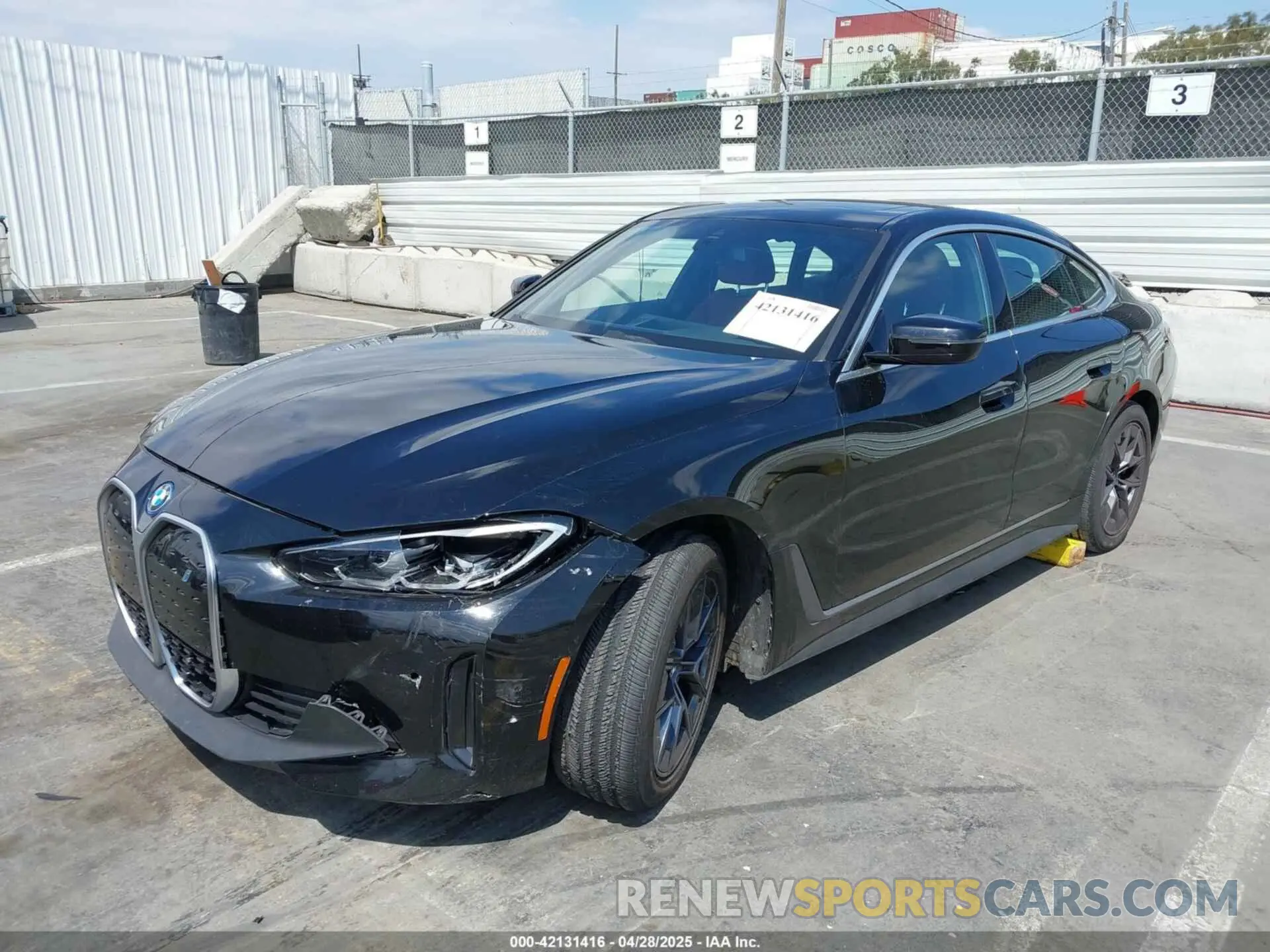 2 Photograph of a damaged car WBY73AW08PFN62950 BMW I4 2023