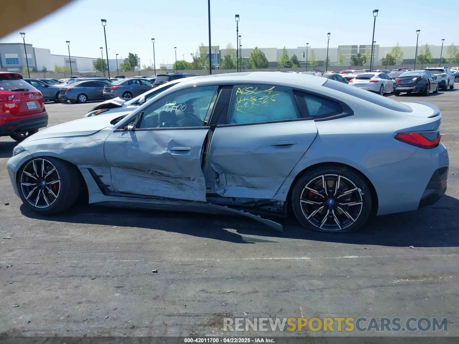 14 Photograph of a damaged car WBY73AW09PFN59684 BMW I4 2023