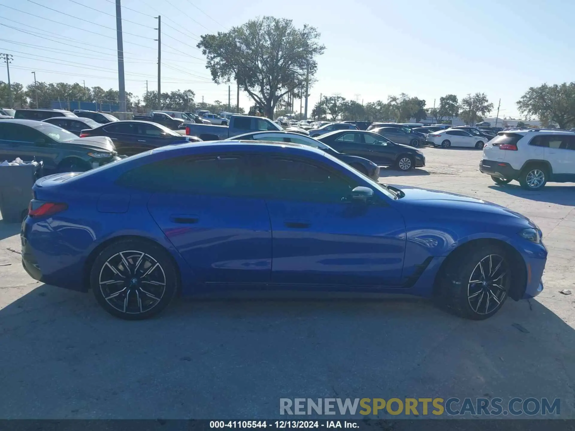 13 Photograph of a damaged car WBY73AW0XPFN43722 BMW I4 2023