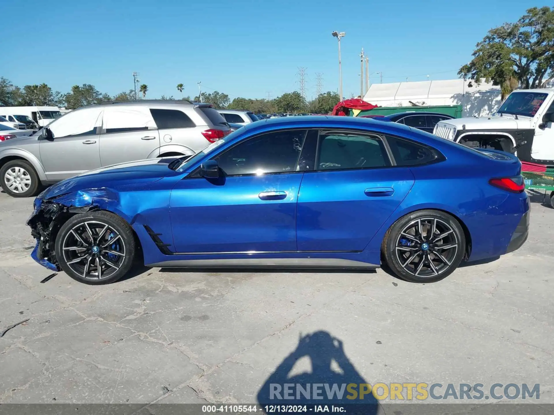 14 Photograph of a damaged car WBY73AW0XPFN43722 BMW I4 2023