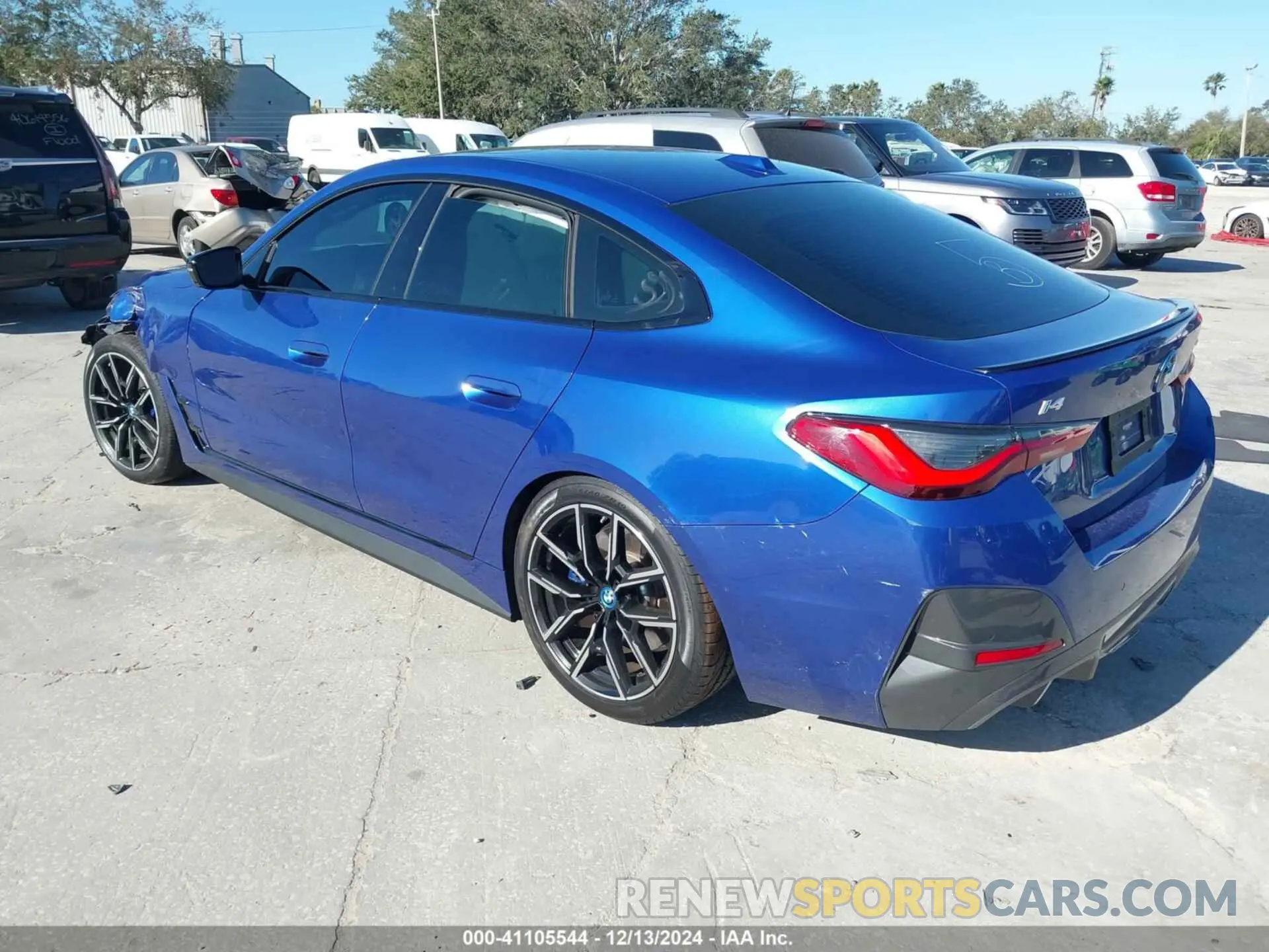 3 Photograph of a damaged car WBY73AW0XPFN43722 BMW I4 2023