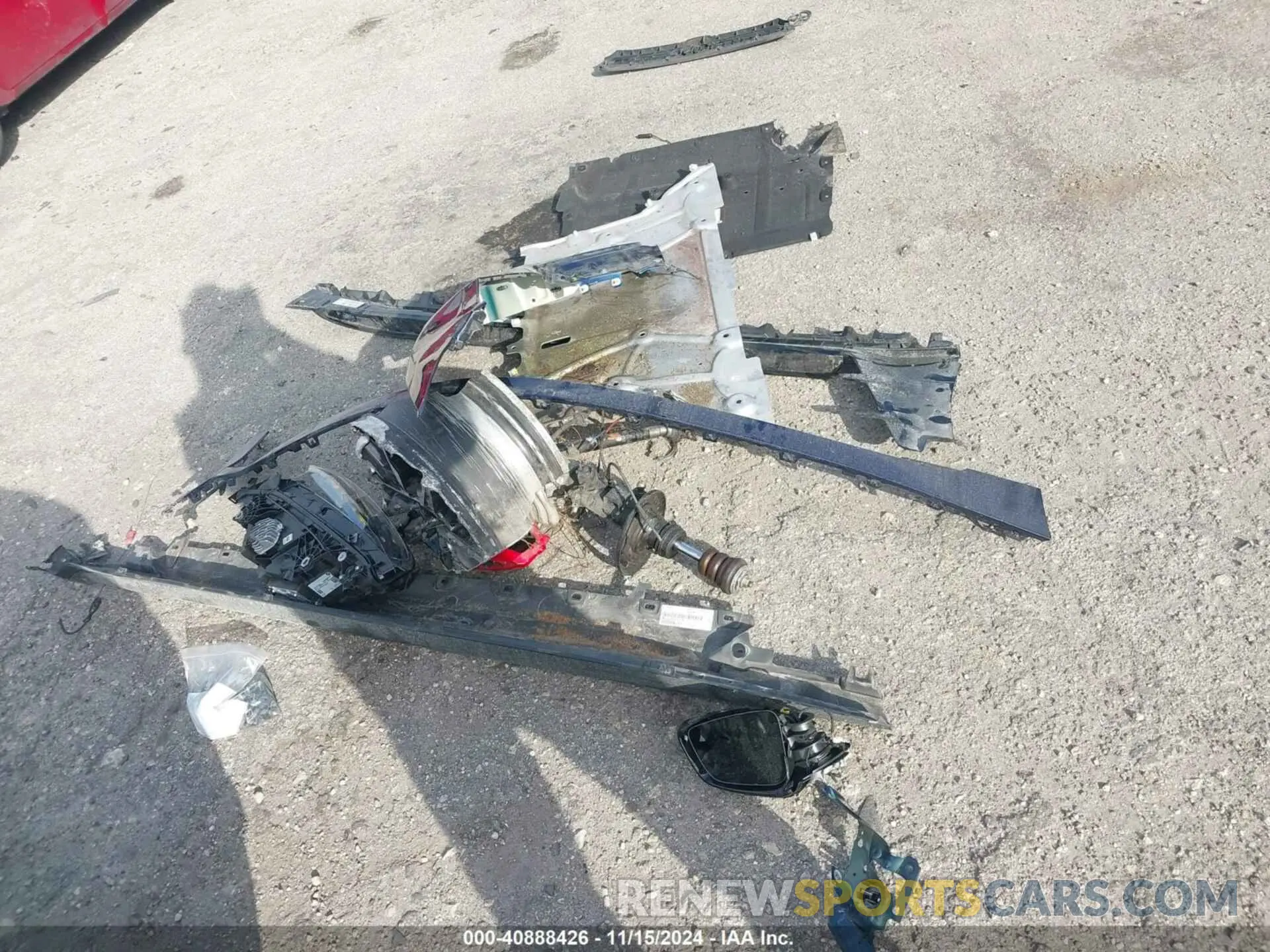 12 Photograph of a damaged car WBY33AW03RFR93715 BMW I4 2024