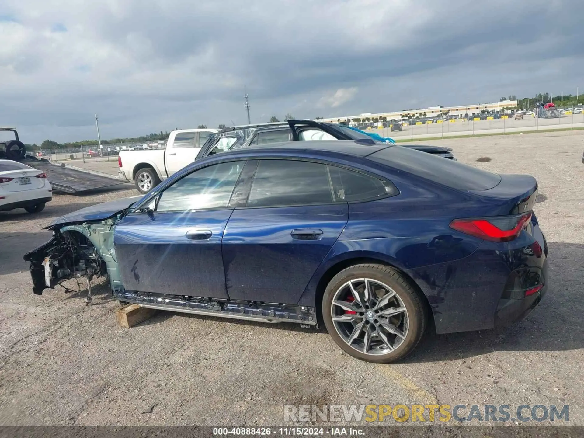 15 Photograph of a damaged car WBY33AW03RFR93715 BMW I4 2024