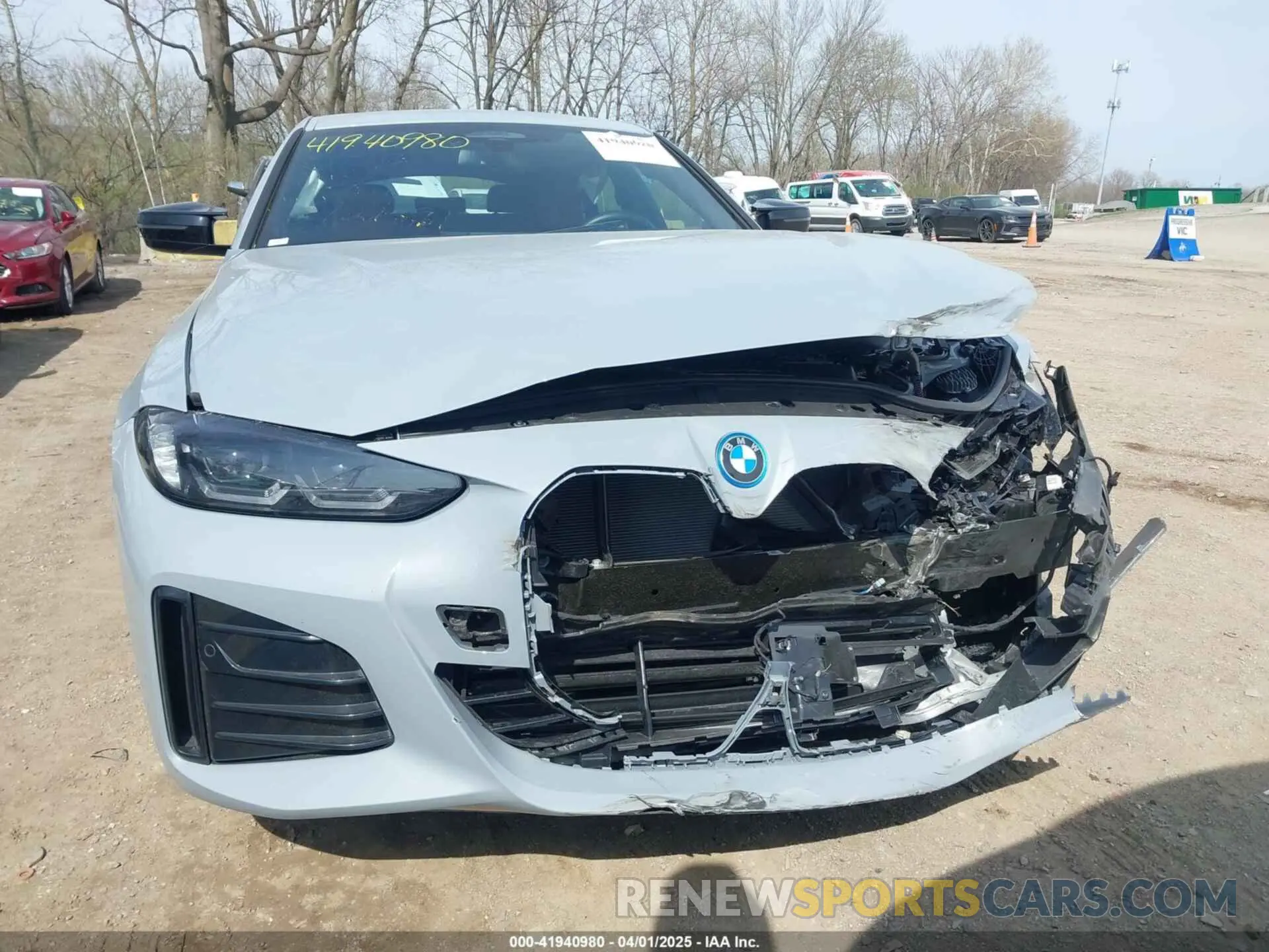 12 Photograph of a damaged car WBY33AW04RFS12149 BMW I4 2024